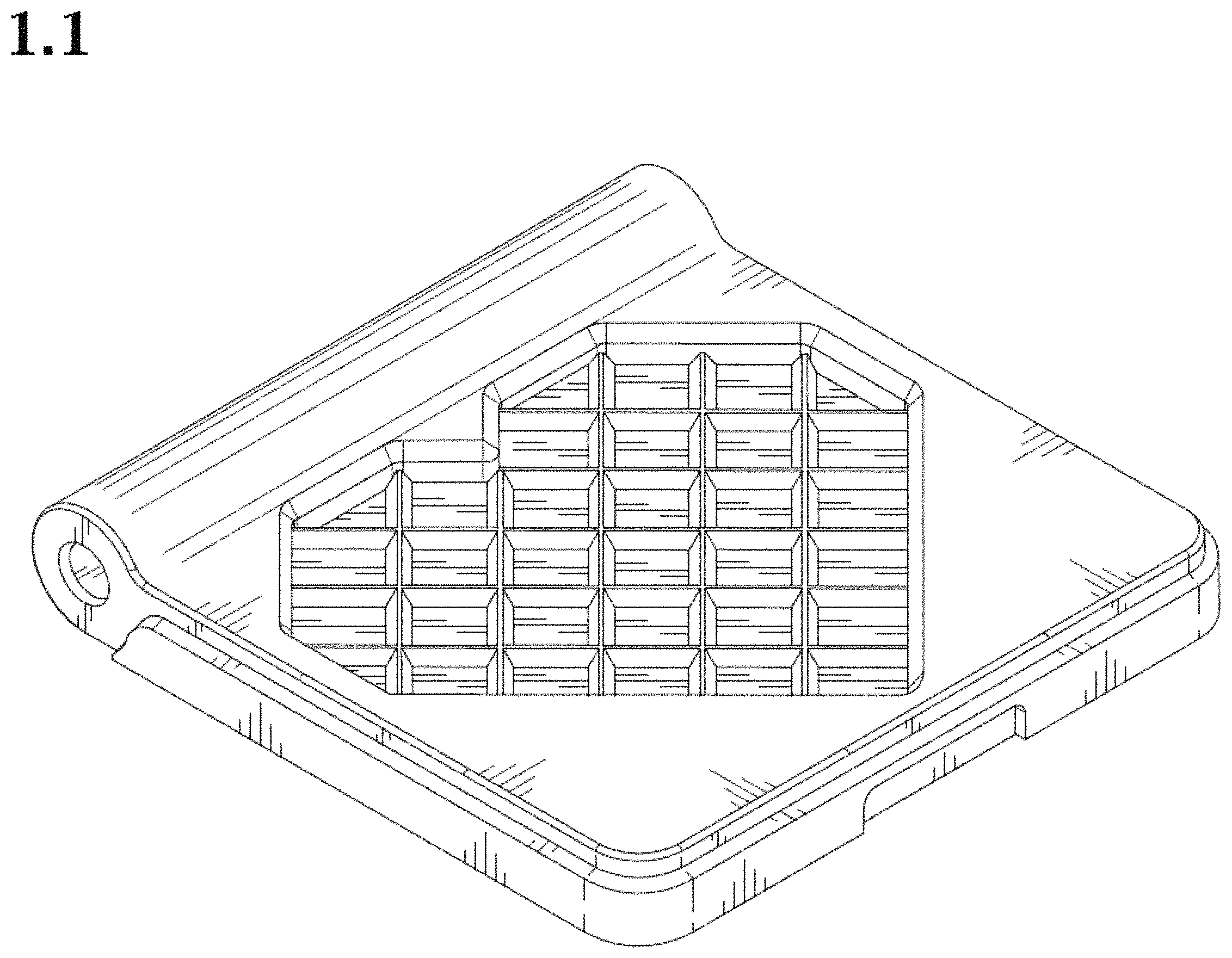 Patent USD1000525 Figure 1 – Game housing