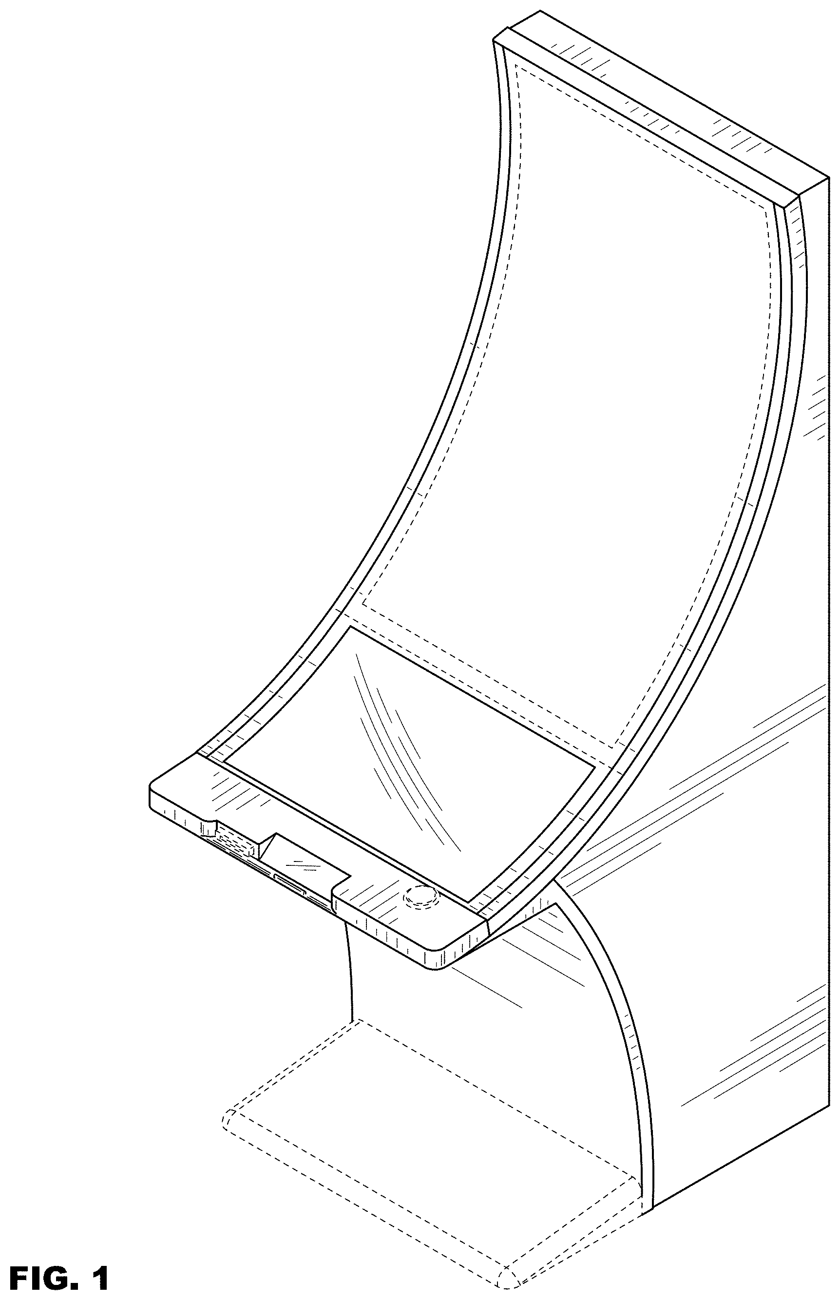 Patent USD1000526 — Gaming machine — Figure 1
