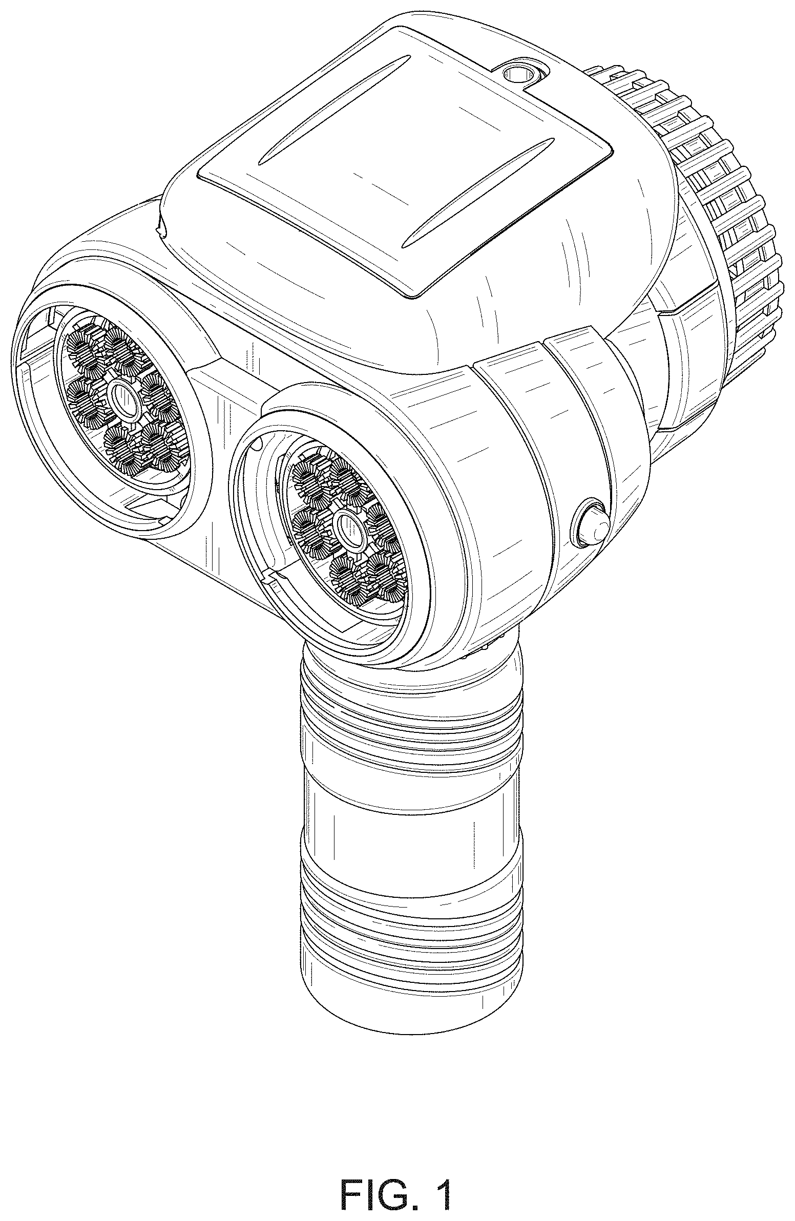 Patent USD1000527 Figure 1 – Bubble blower
