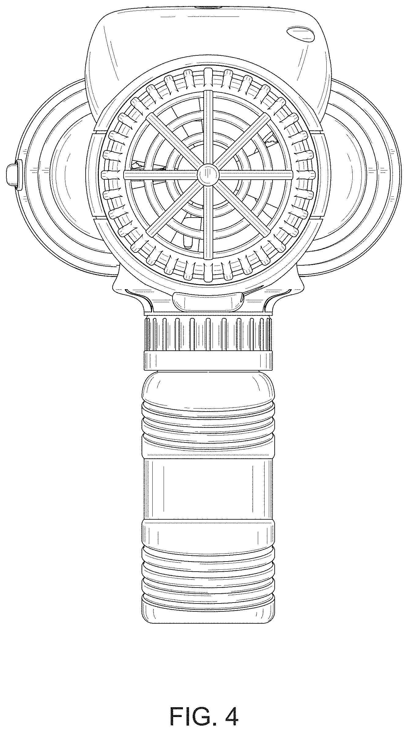 Patent USD1000527 Figure 4 – Bubble blower