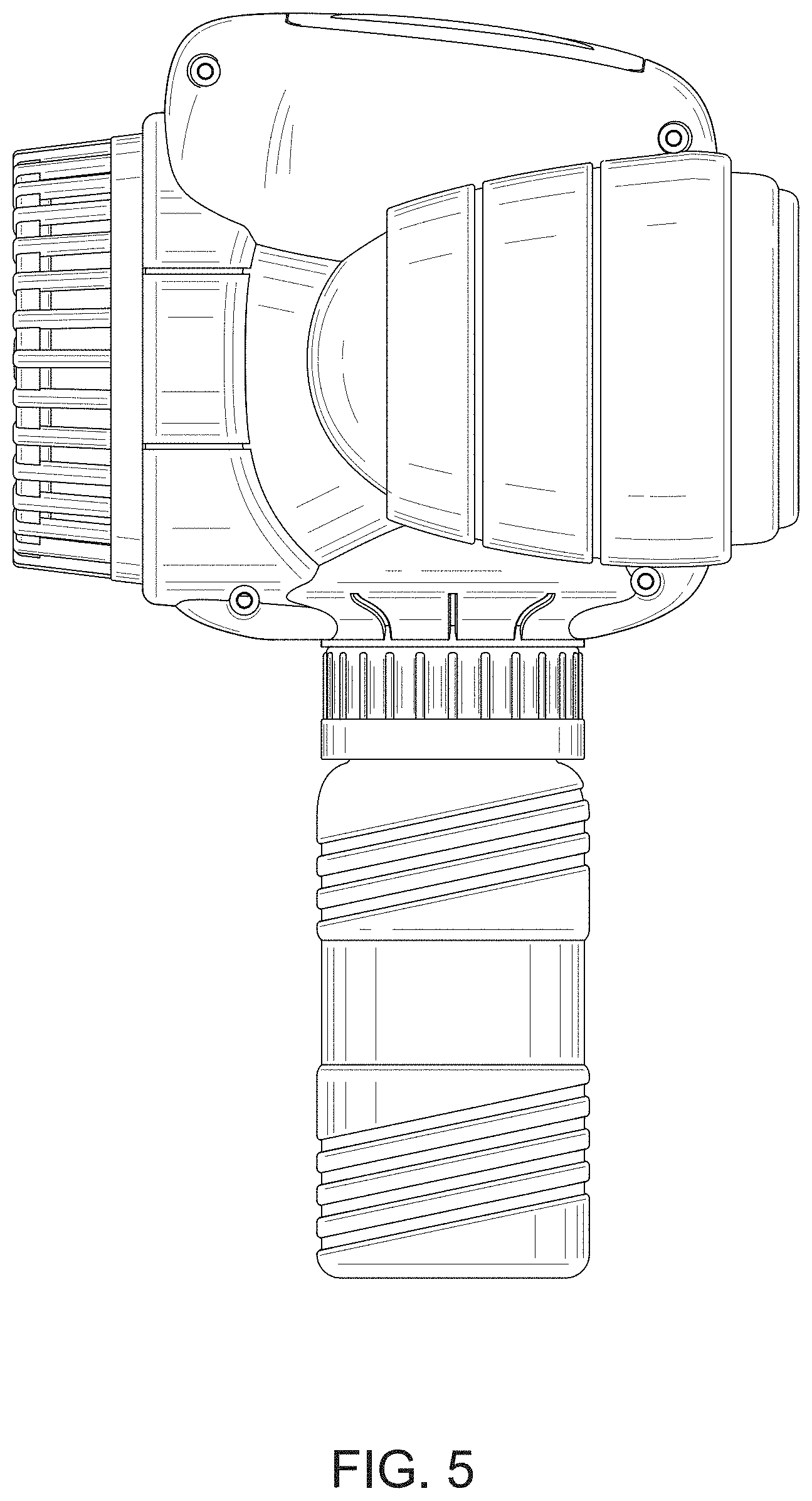 Patent USD1000527 Figure 5 – Bubble blower