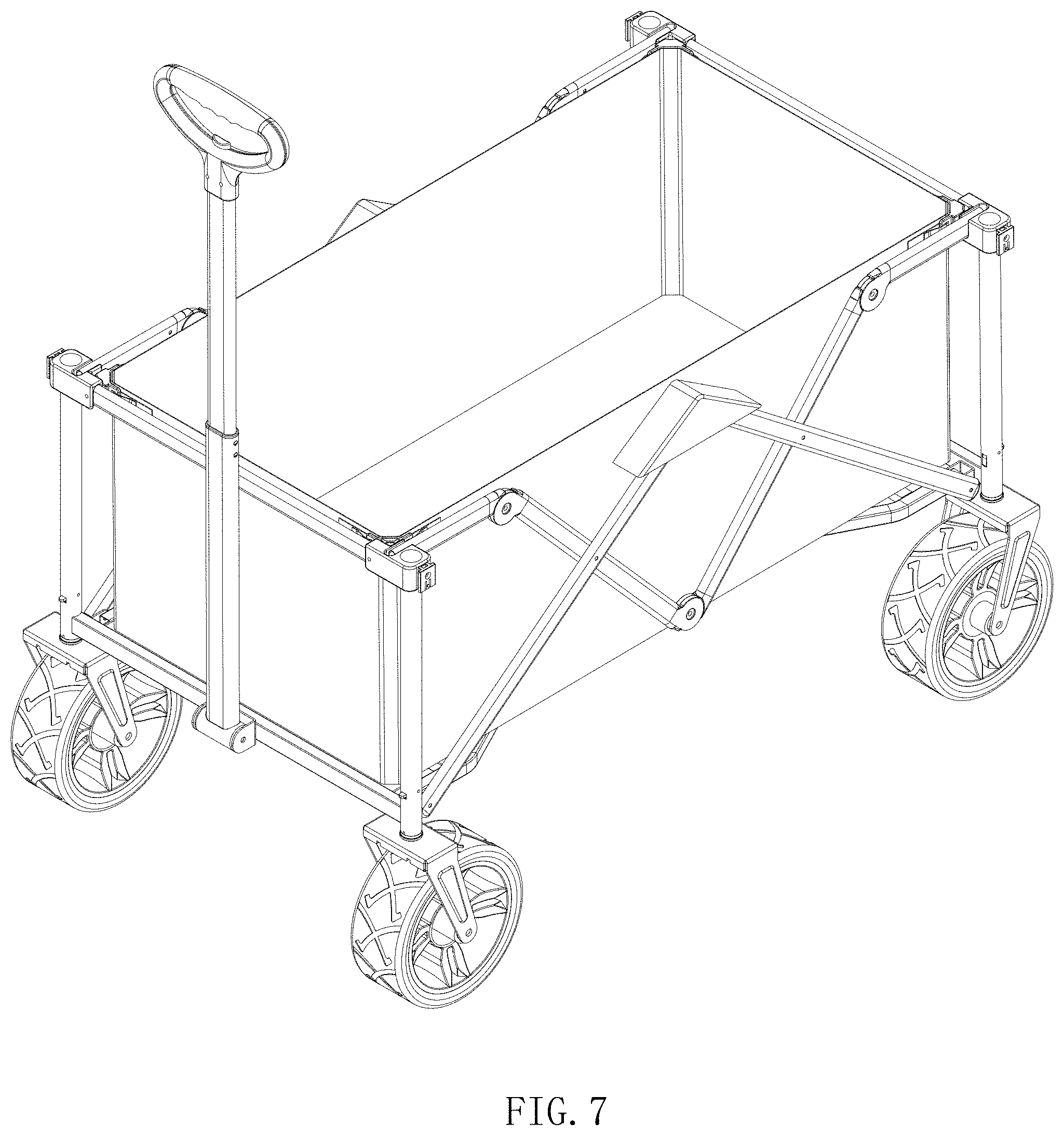 Patent USD1000529 Figure 7 – Camp cart