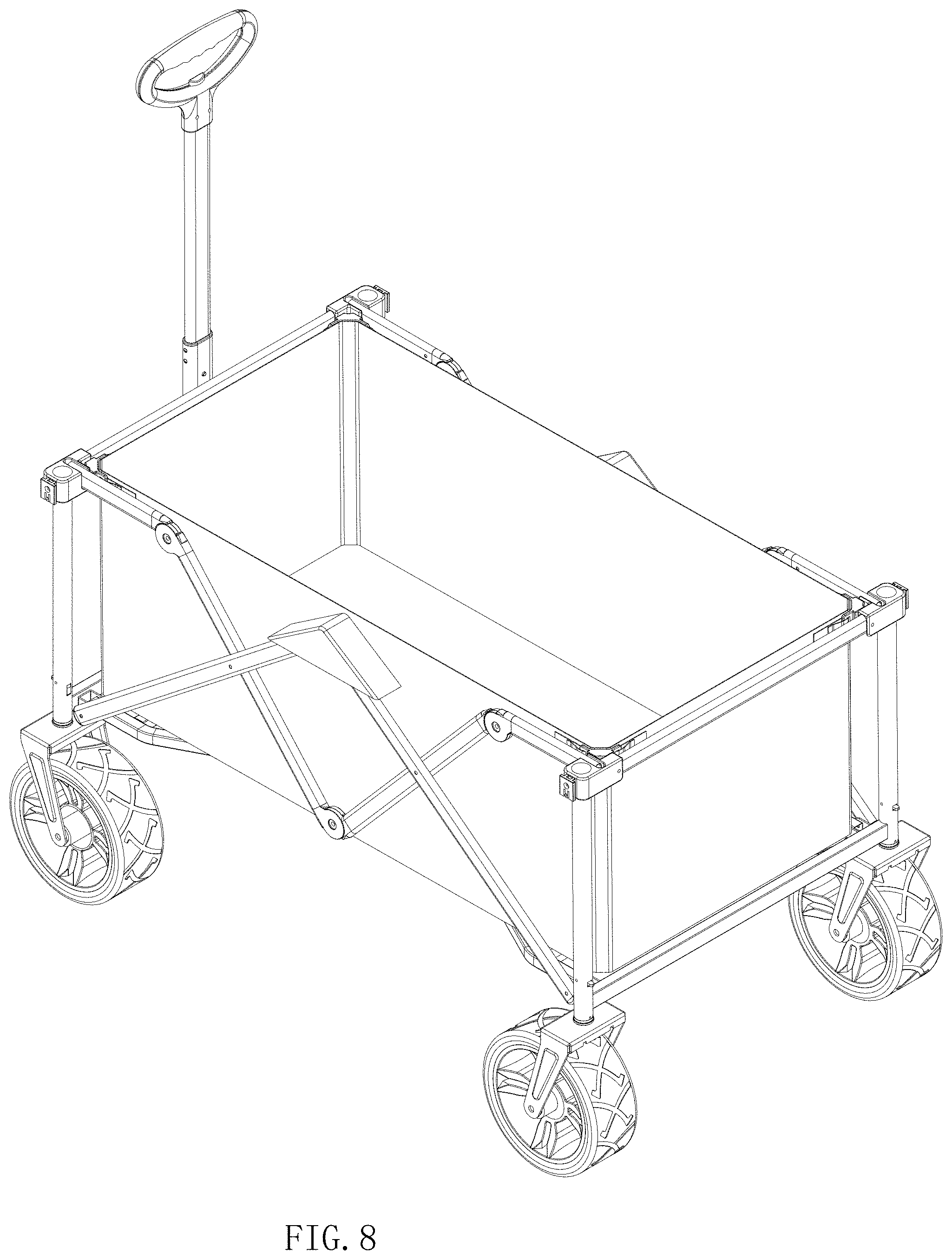 Patent USD1000529 Figure 8 – Camp cart