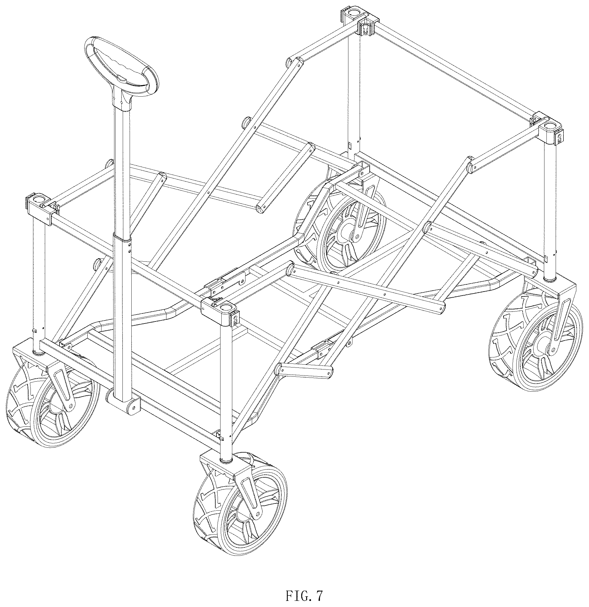 Patent USD1000530 Figure 7 – Camp cart