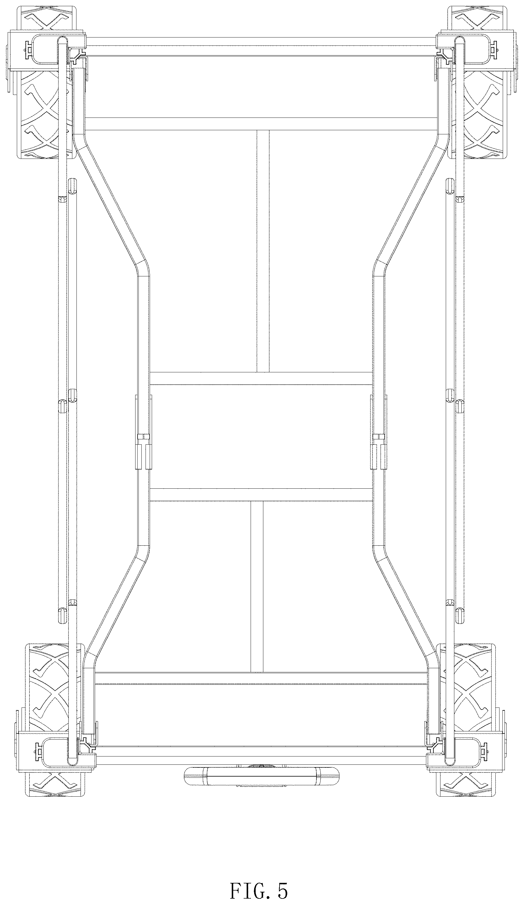 Patent USD1000531 Figure 5 – Camp cart