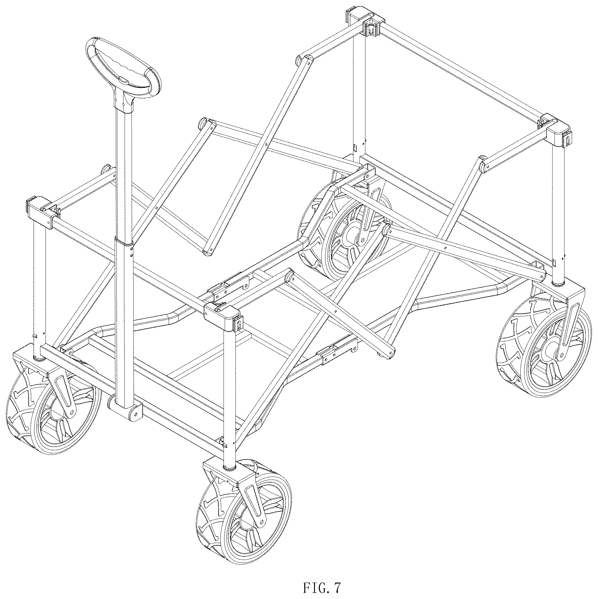 Patent USD1000531 Figure 7 – Camp cart