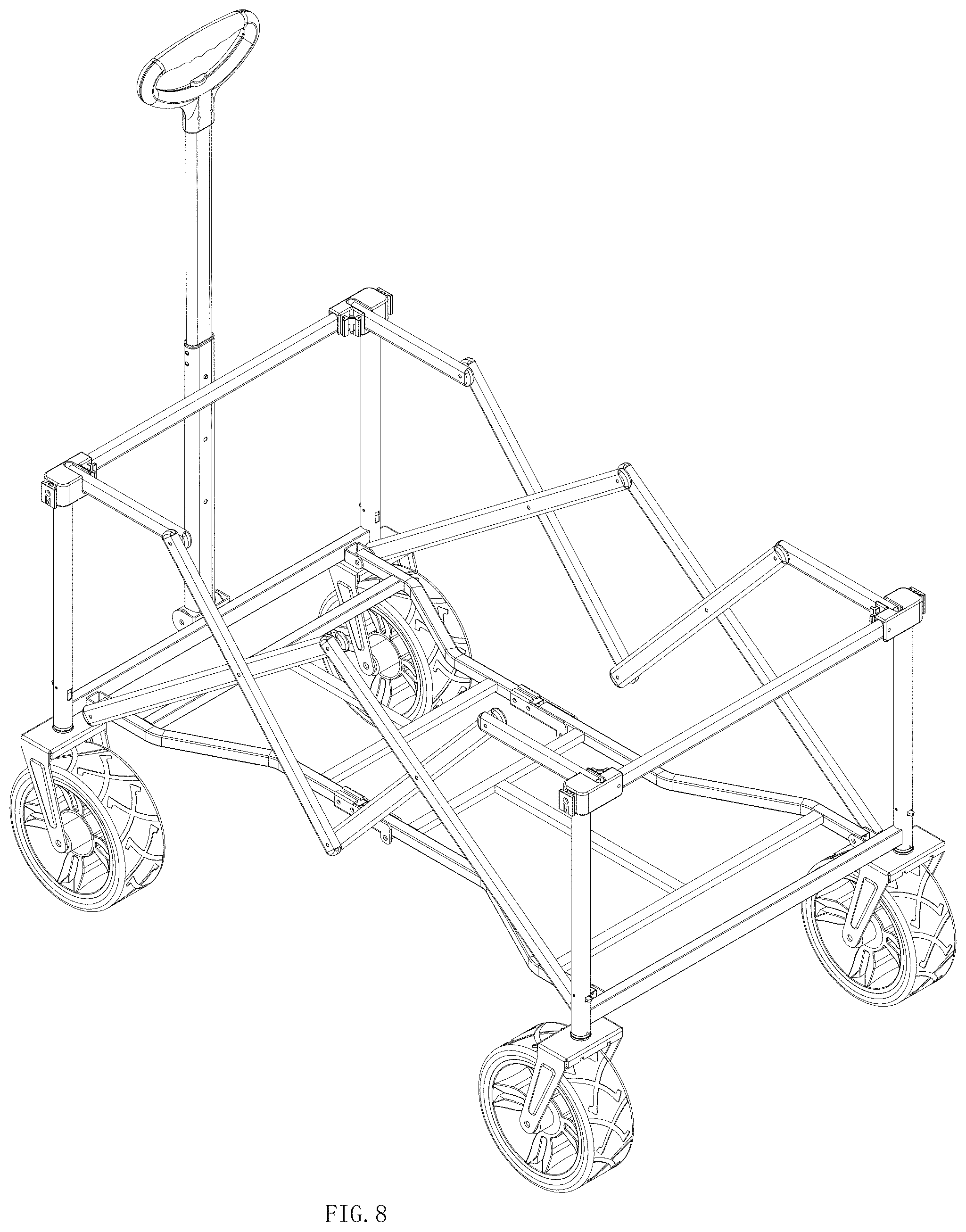 Patent USD1000531 Figure 8 – Camp cart