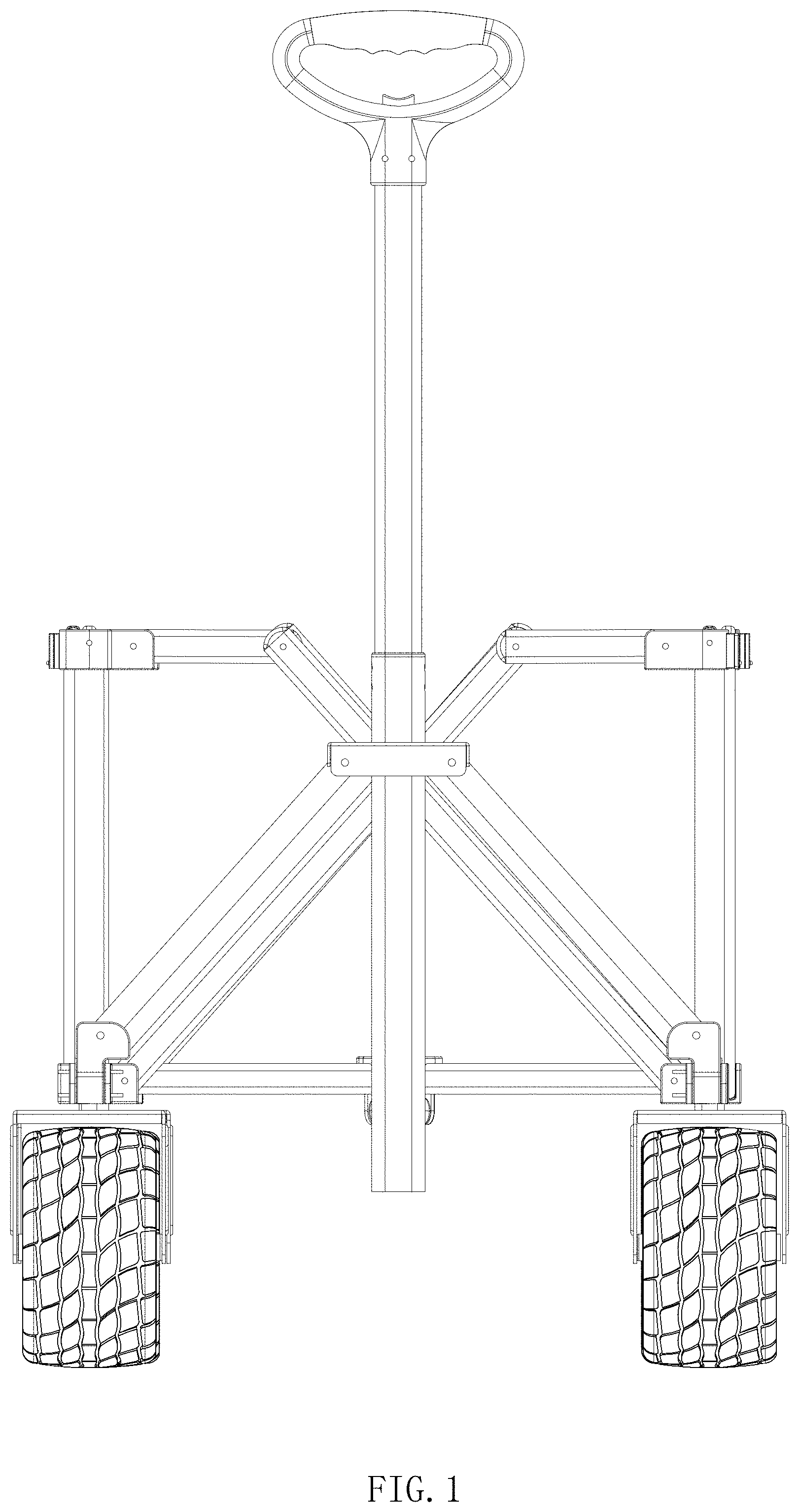 Patent USD1000532 Figure 1 – Camp cart