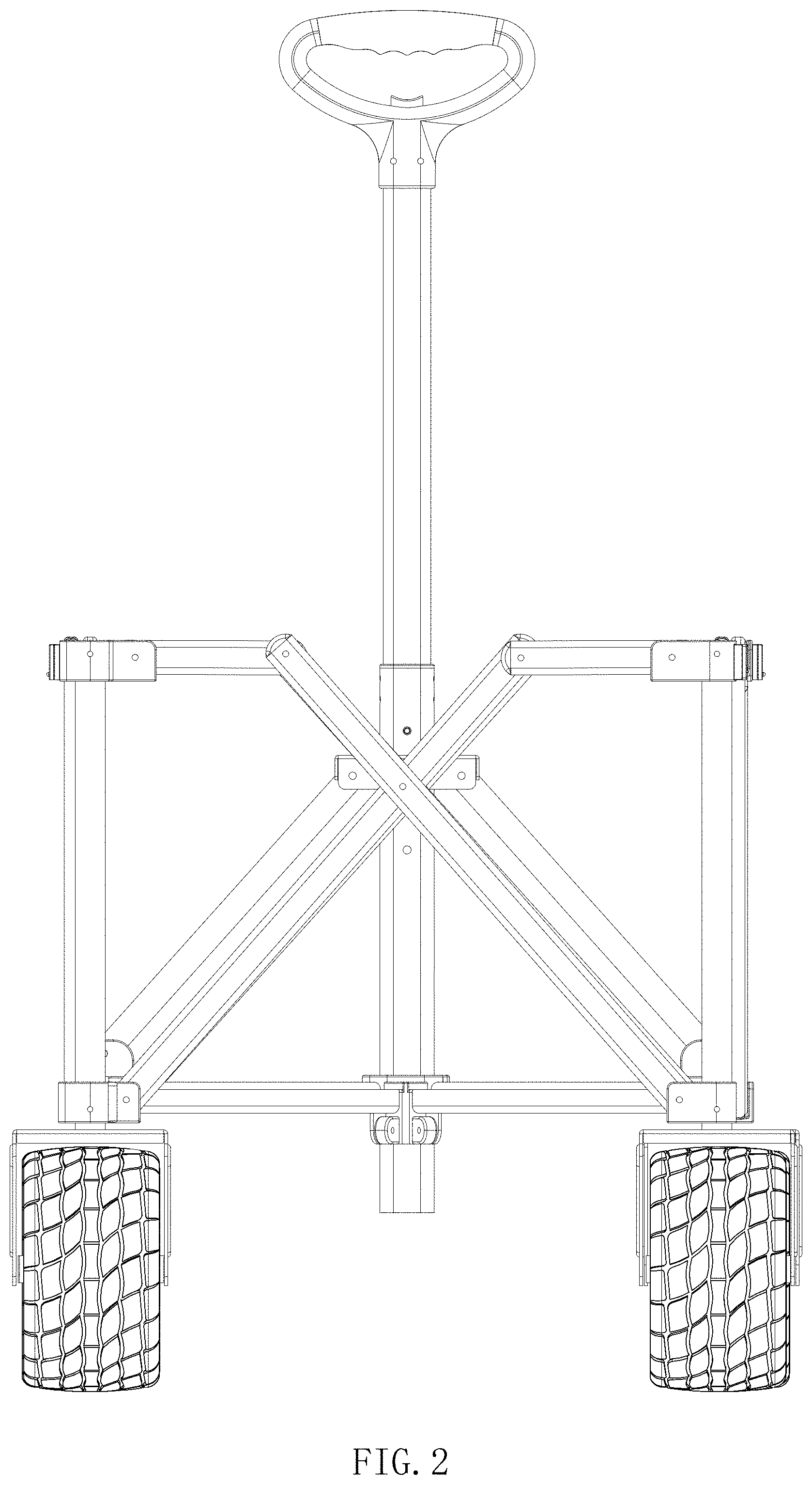Patent USD1000532 Figure 2 – Camp cart