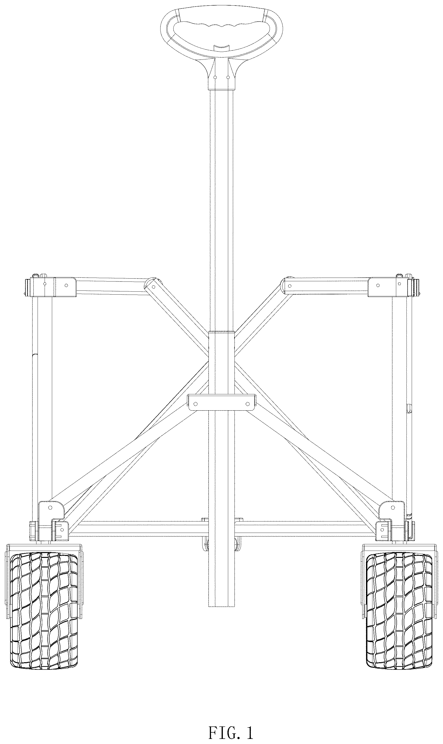 Patent USD1000533 Figure 1 – Camp cart