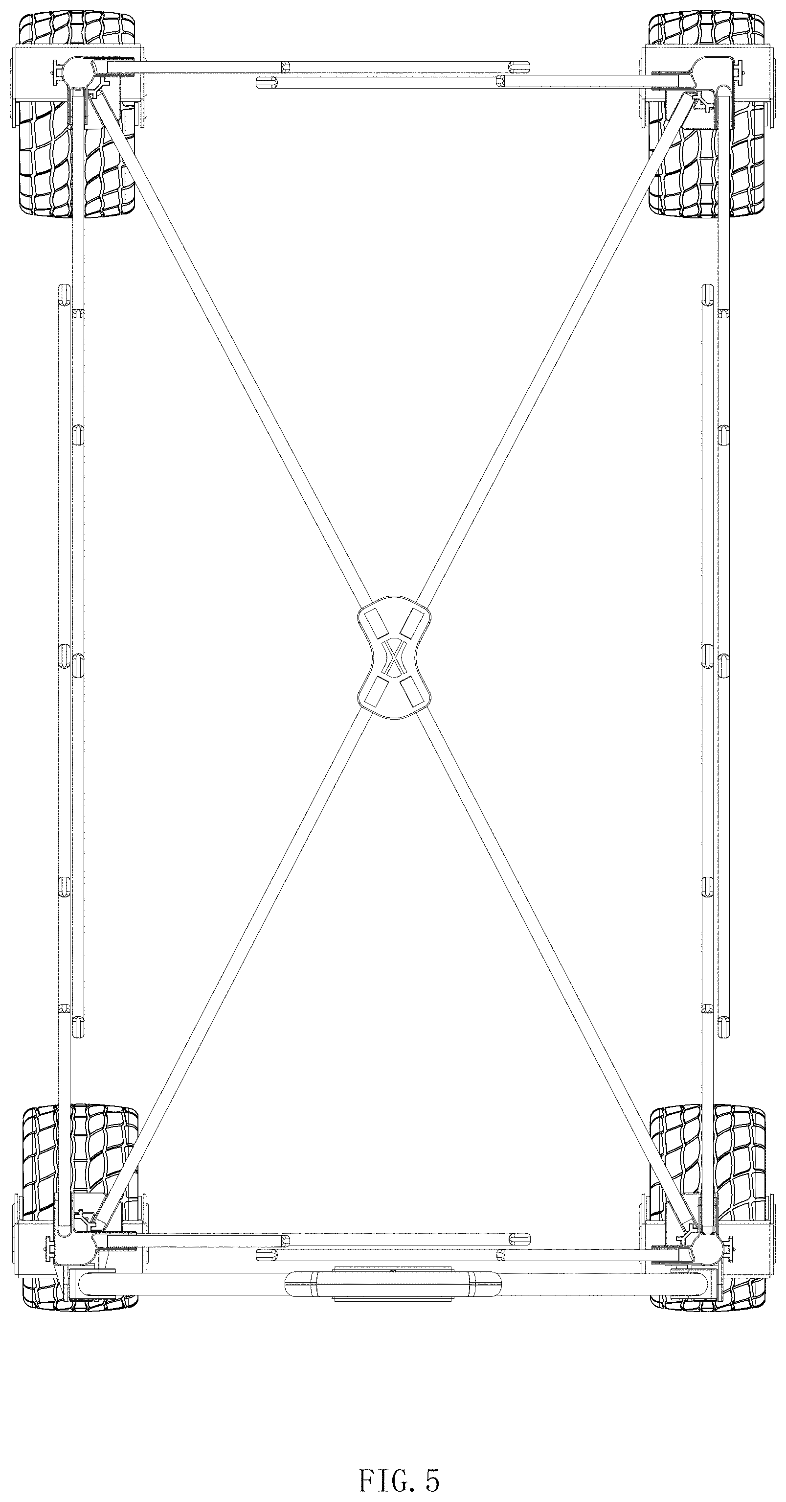 Patent USD1000533 Figure 5 – Camp cart