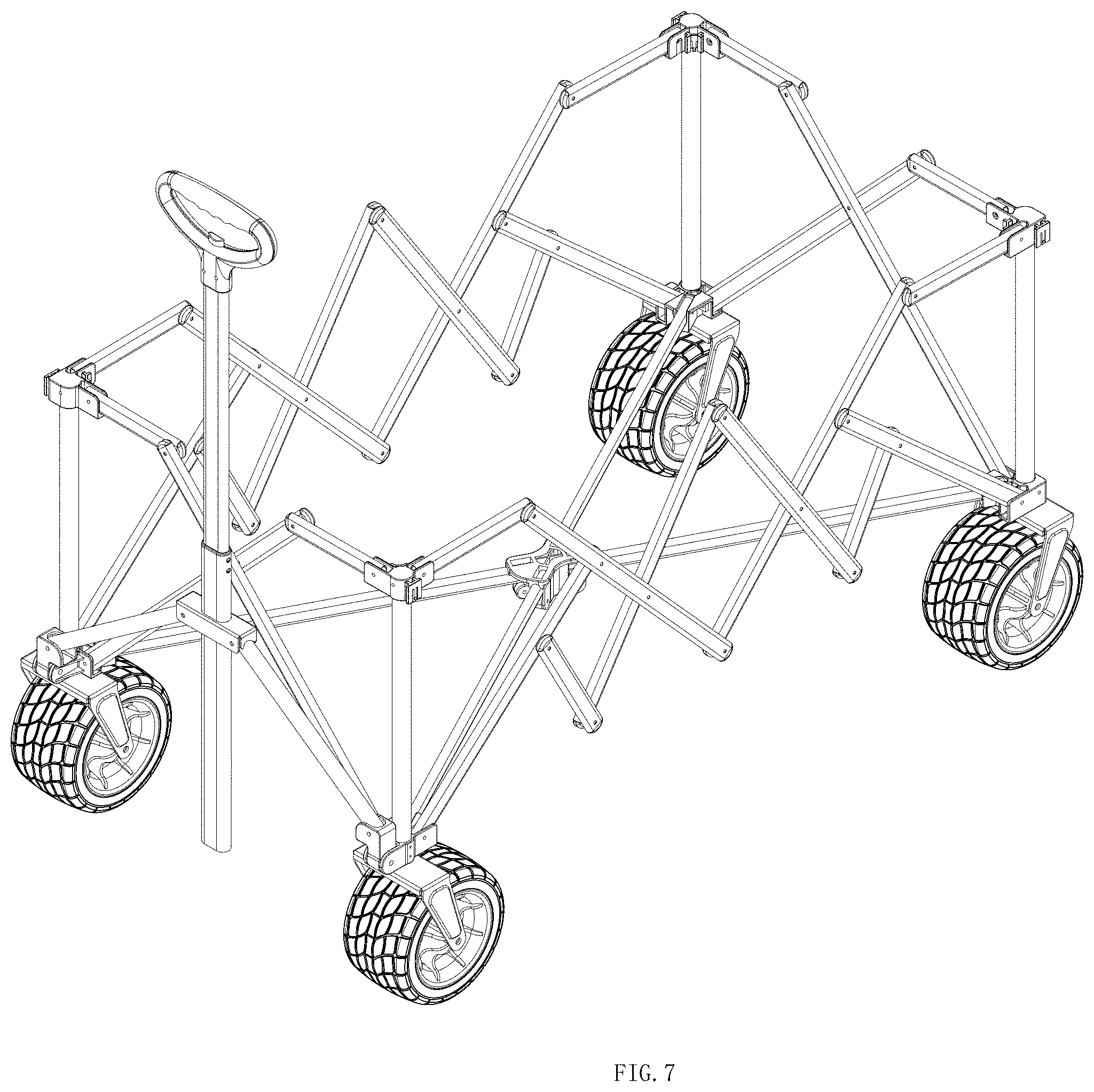 Patent USD1000533 Figure 7 – Camp cart