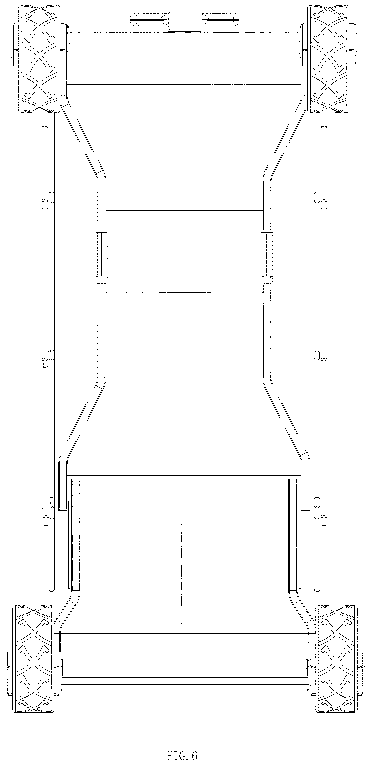 Patent USD1000534 Figure 6 – Camp cart