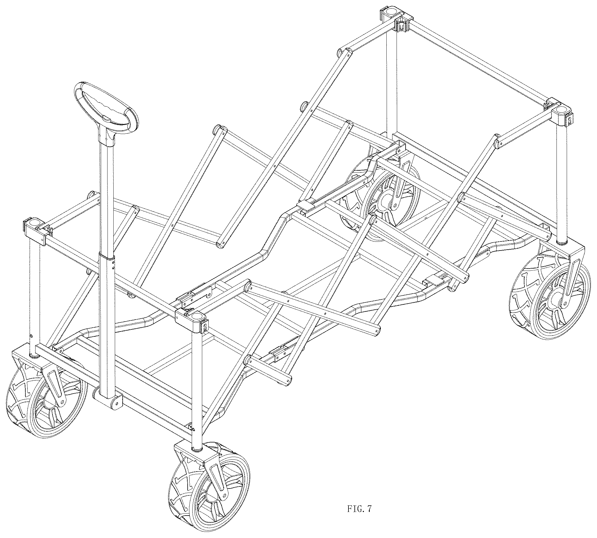 Patent USD1000534 Figure 7 – Camp cart