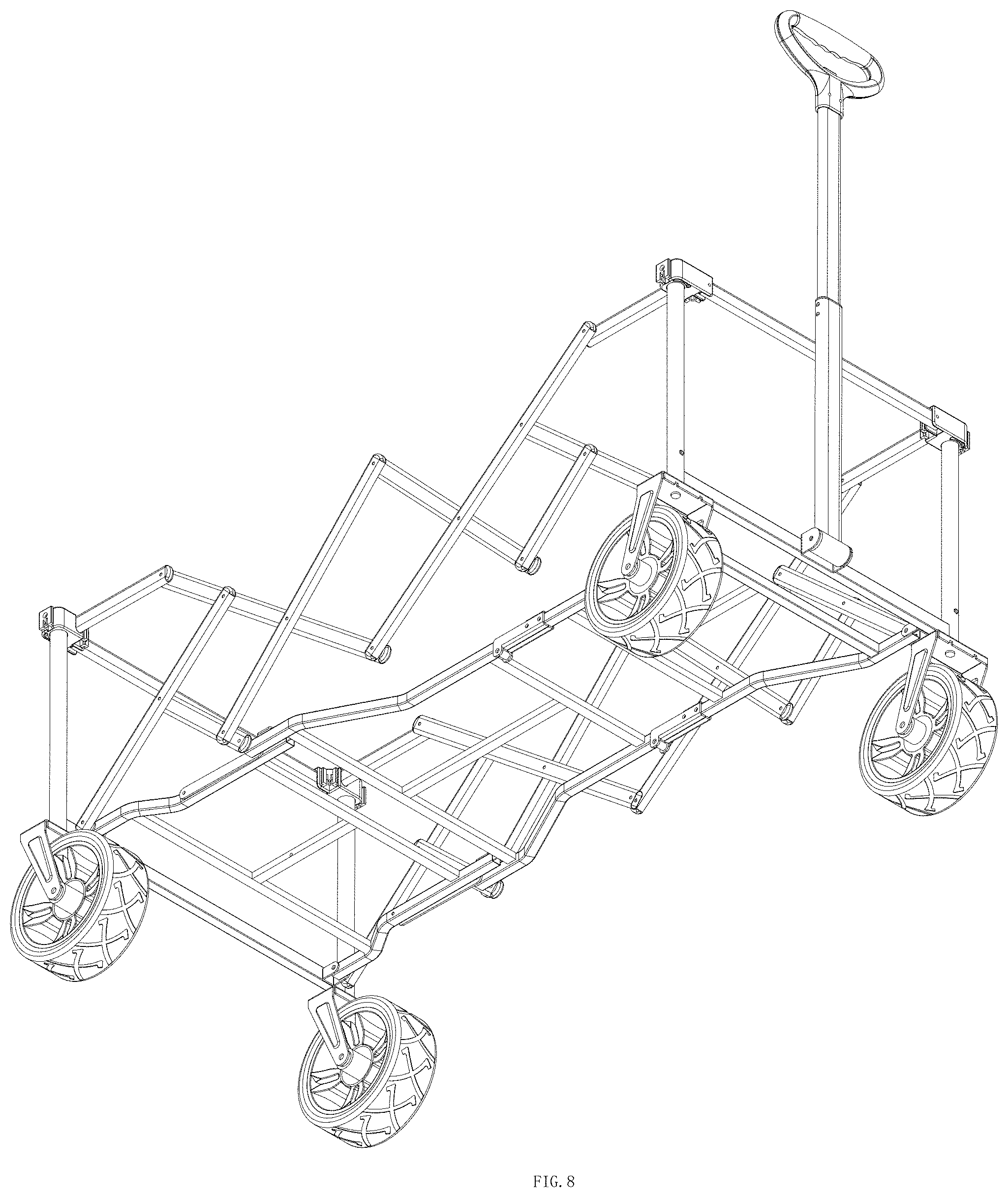 Patent USD1000534 Figure 8 – Camp cart