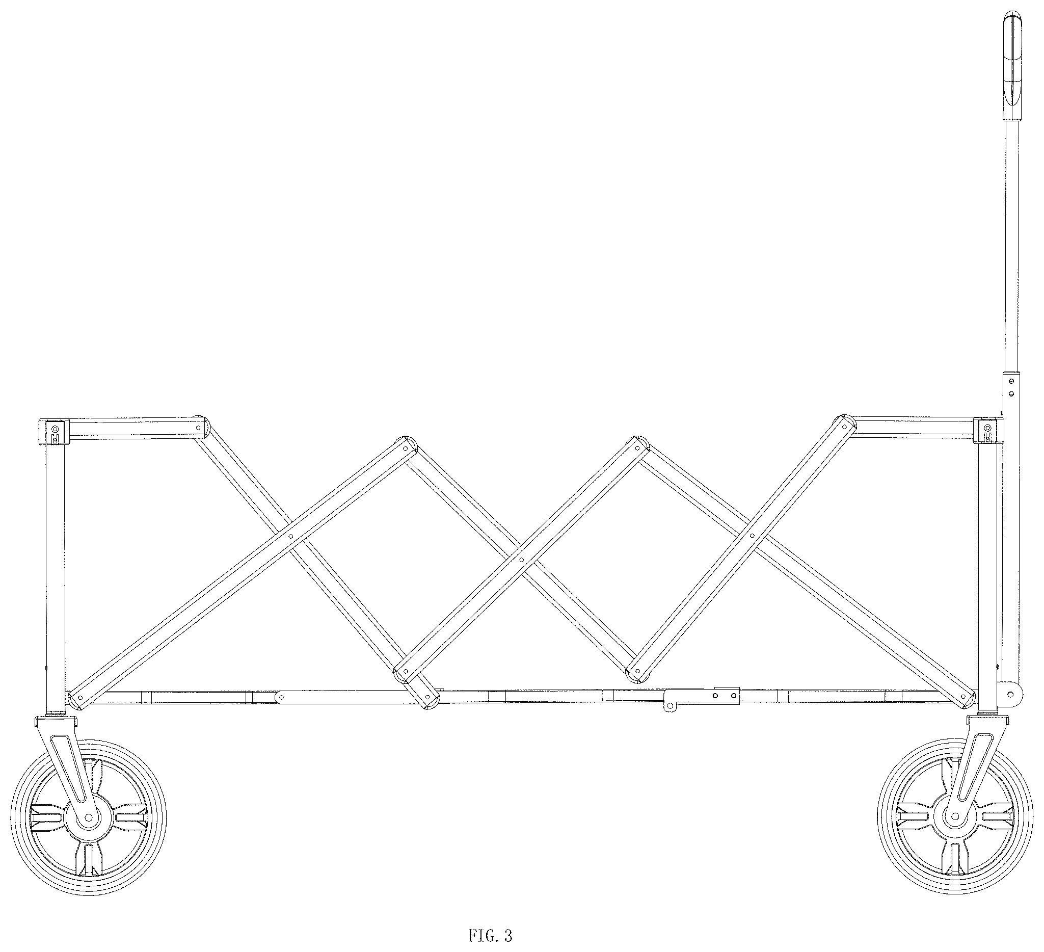 Patent USD1000535 Figure 3 – Camp cart