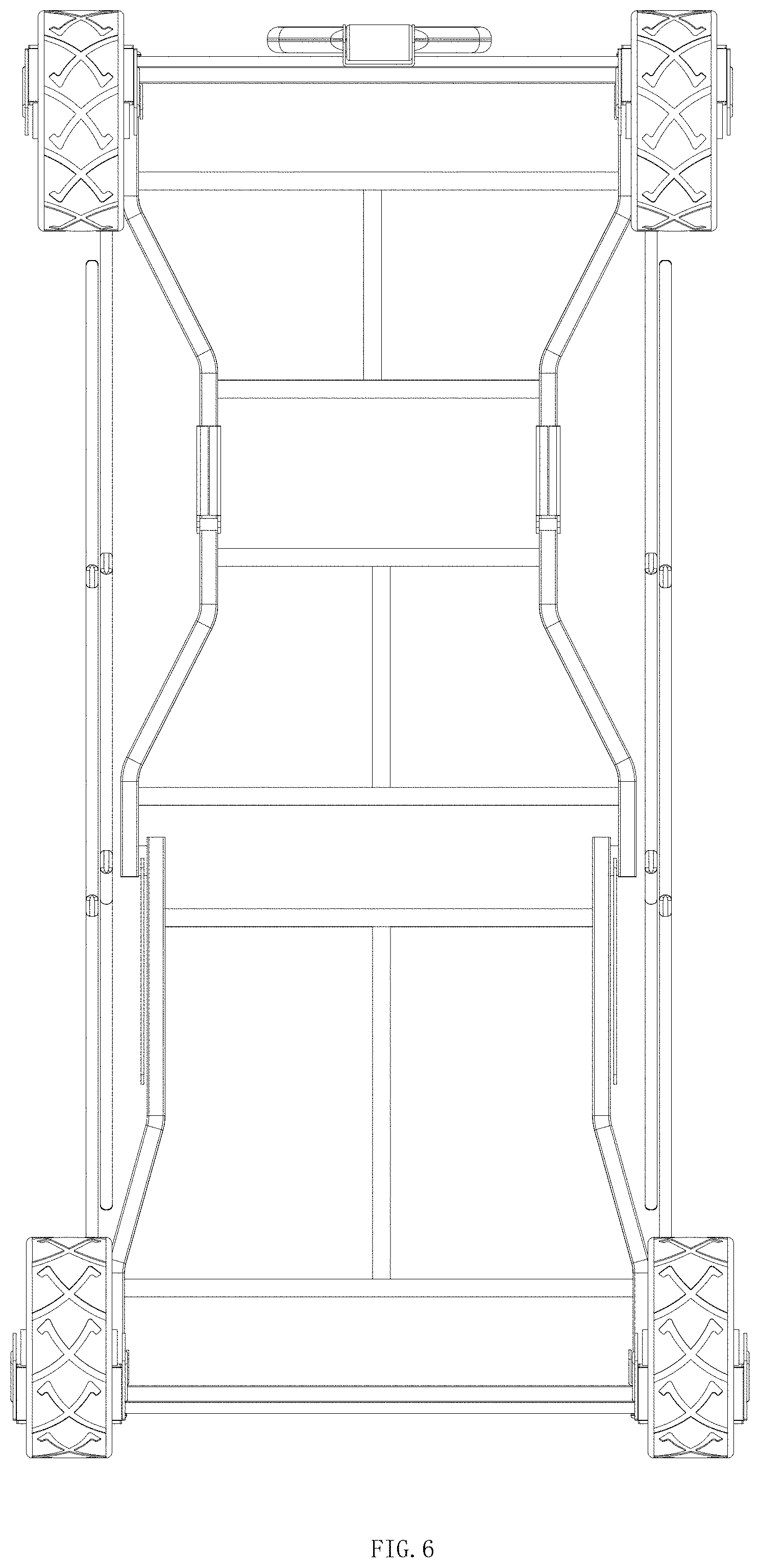 Patent USD1000535 Figure 6 – Camp cart