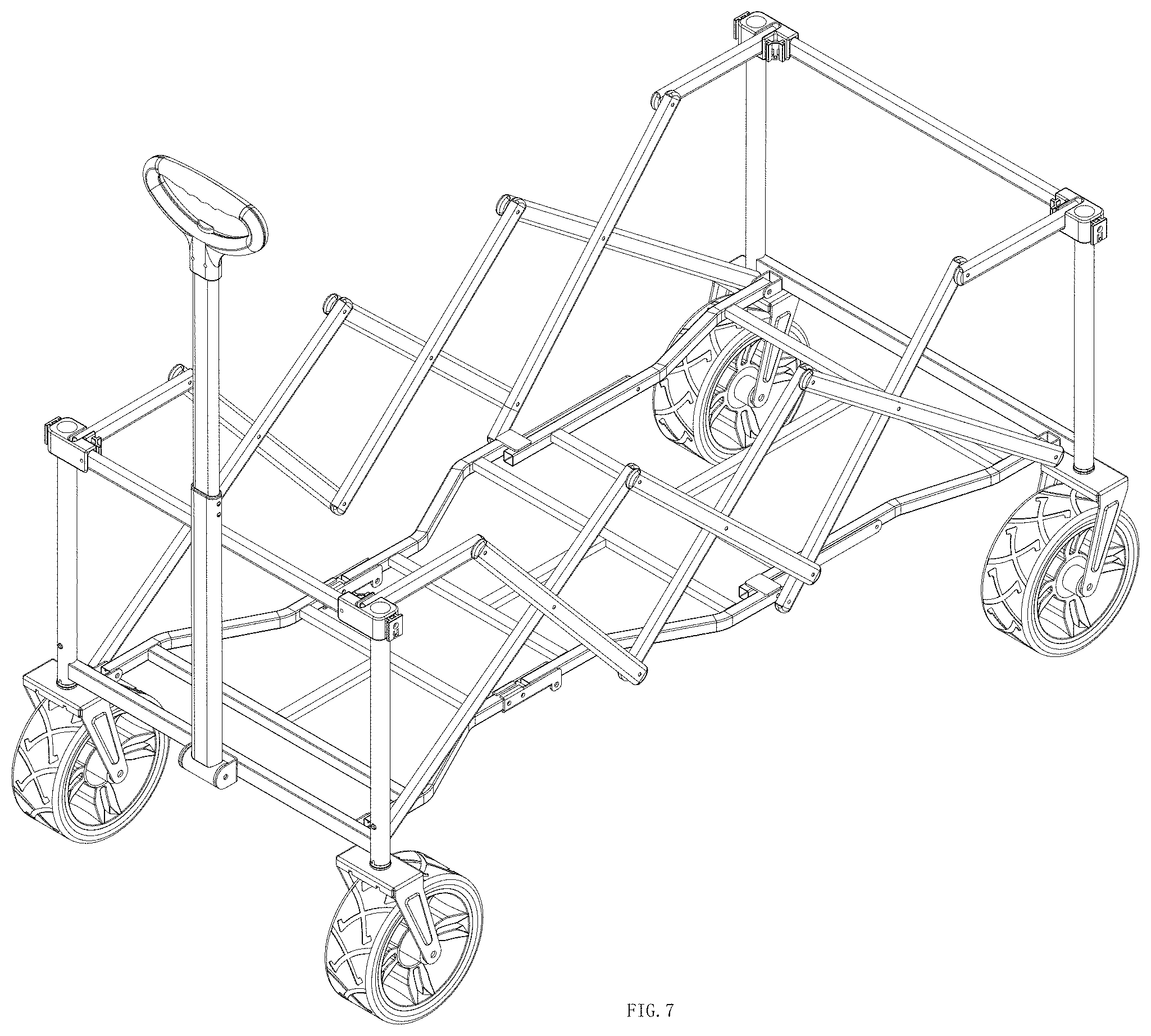 Patent USD1000535 Figure 7 – Camp cart