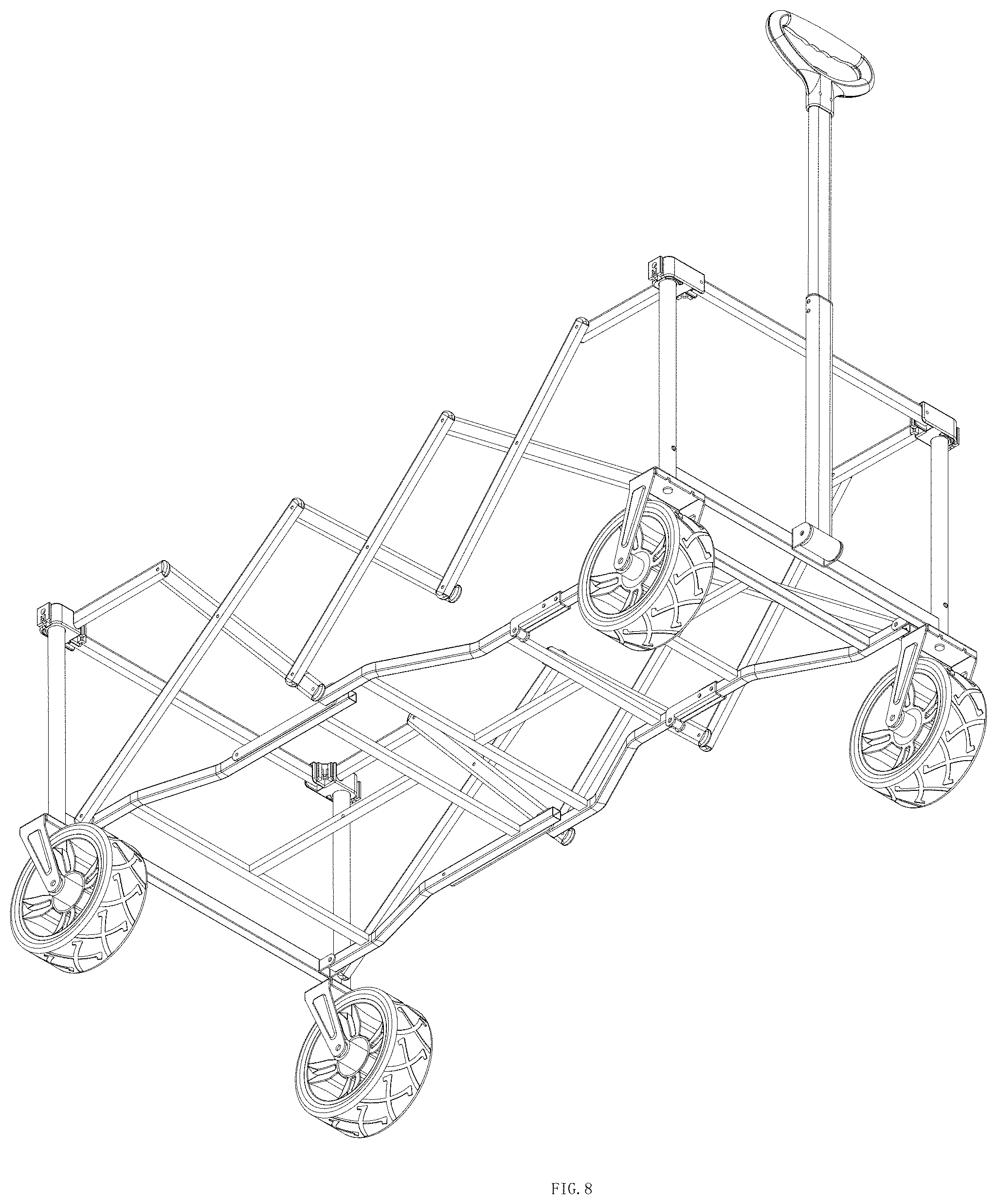 Patent USD1000535 Figure 8 – Camp cart