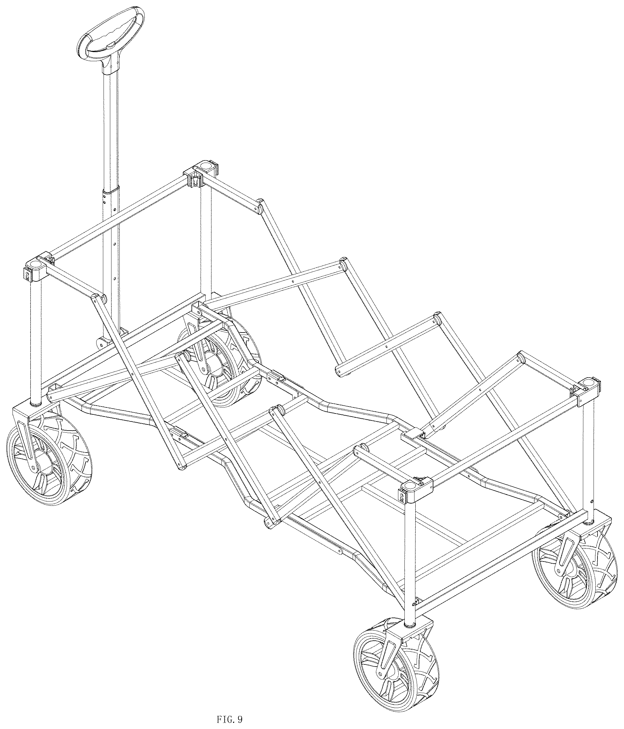 Patent USD1000535 Figure 9 – Camp cart