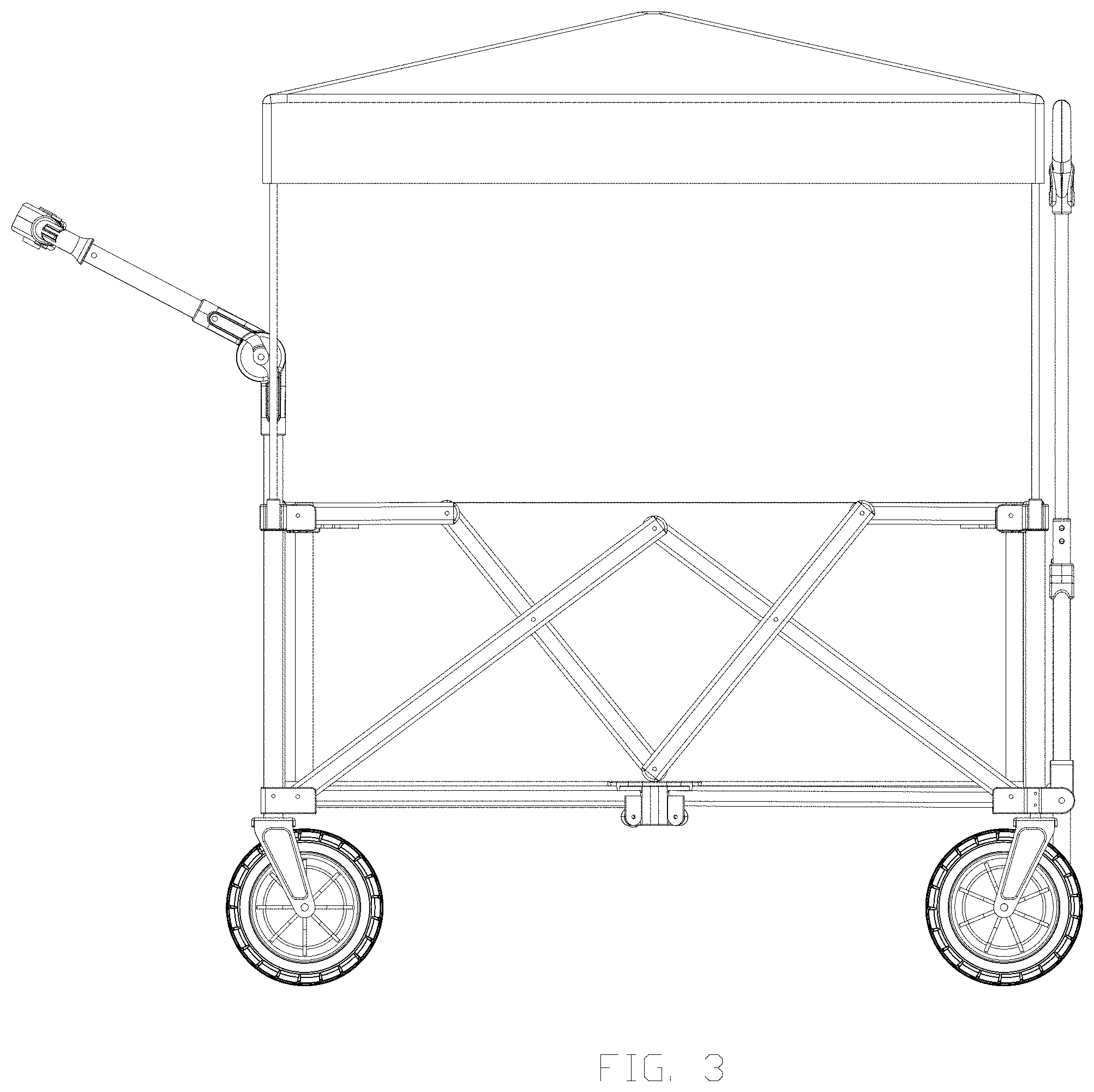 Patent USD1000538 Figure 3 – Camp cart