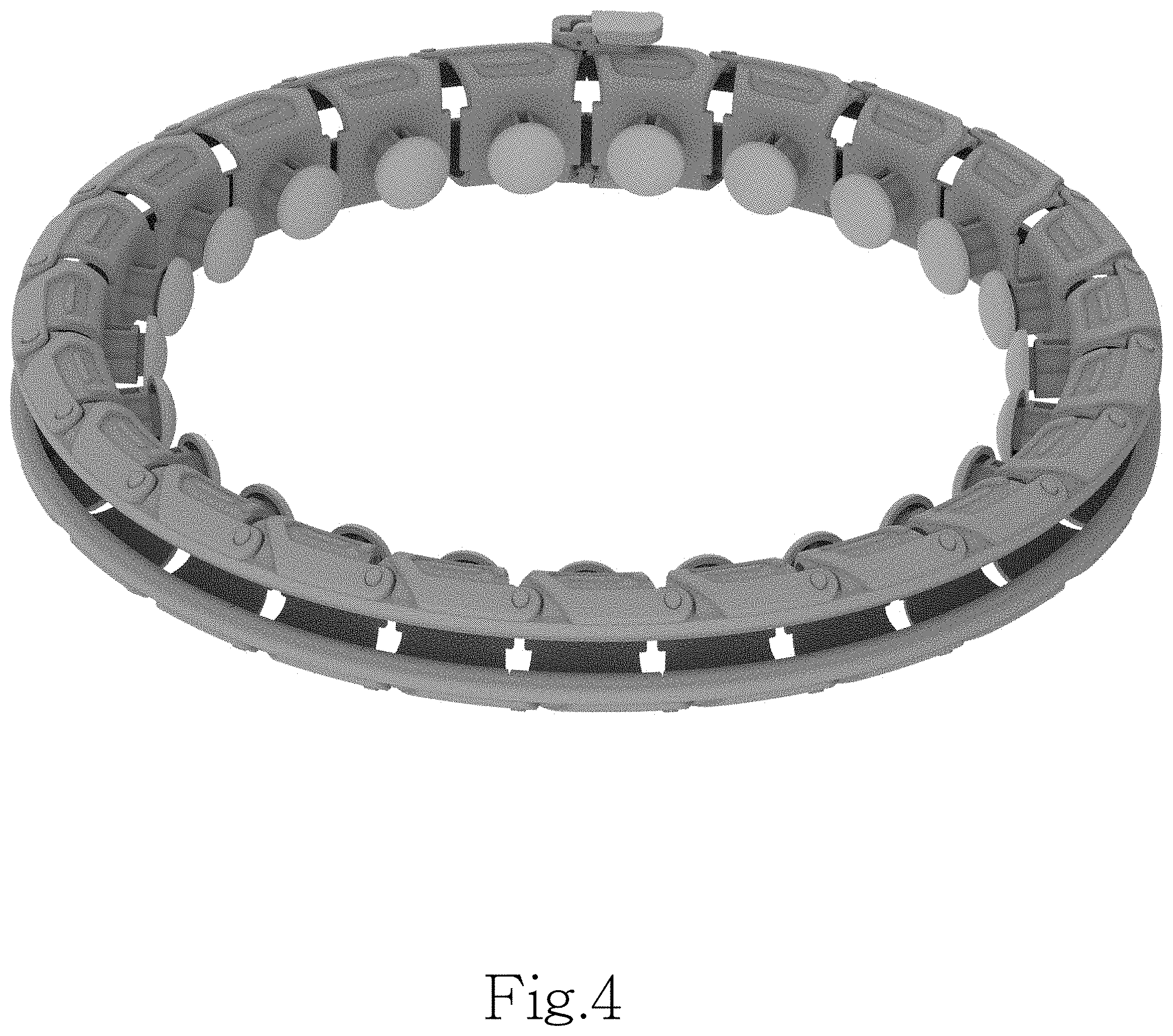 Patent USD1000539 Figure 4 – Hula hoop