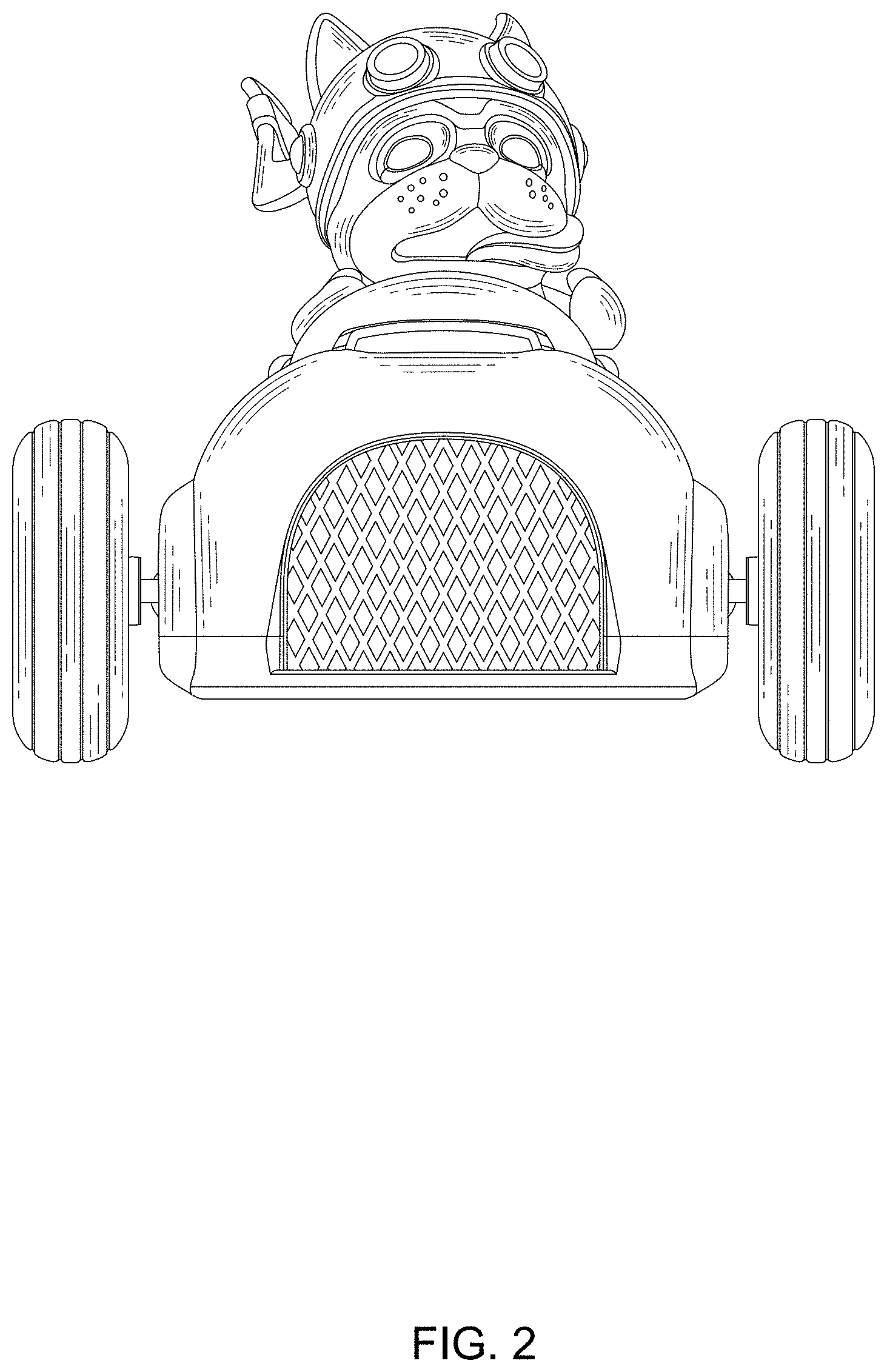 Patent USD1000541 Figure 2 – Toy car