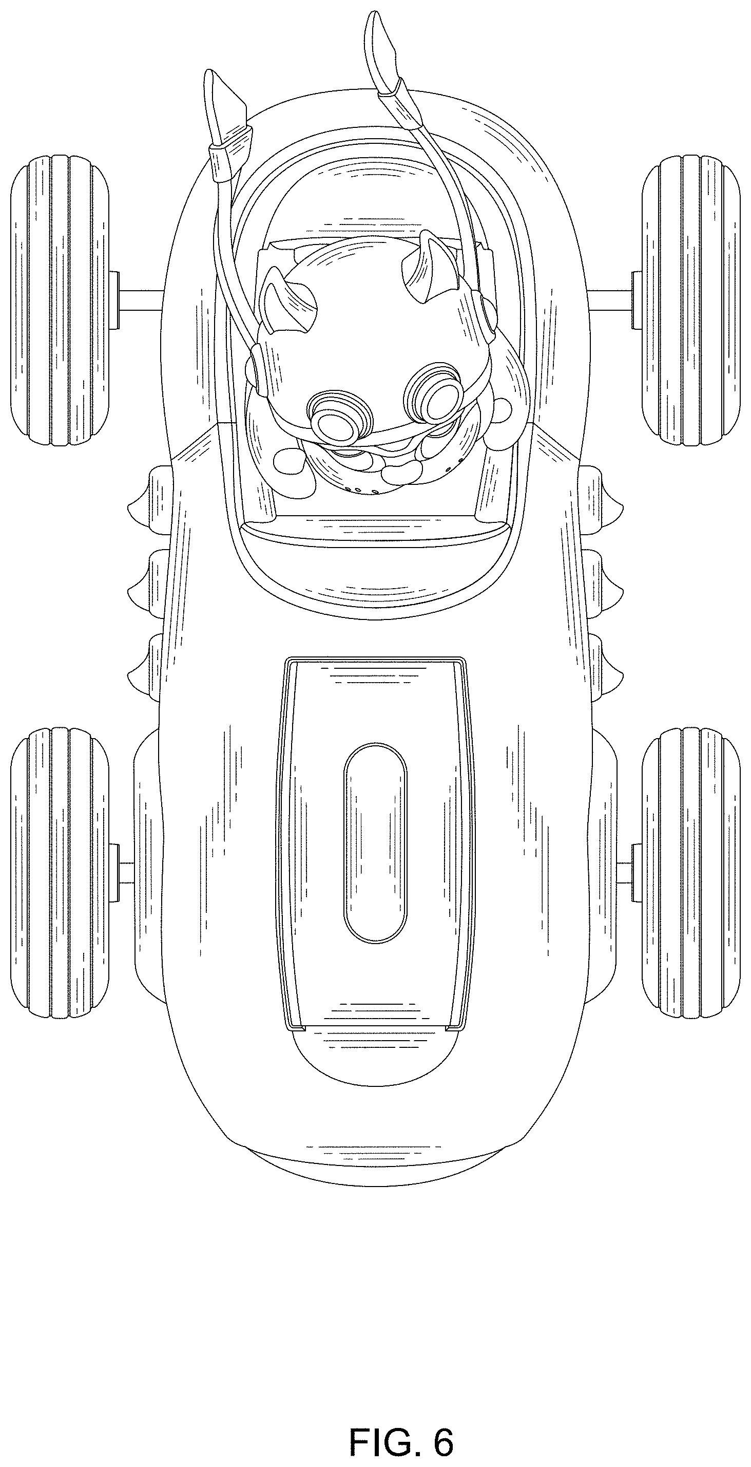 Patent USD1000541 Figure 6 – Toy car