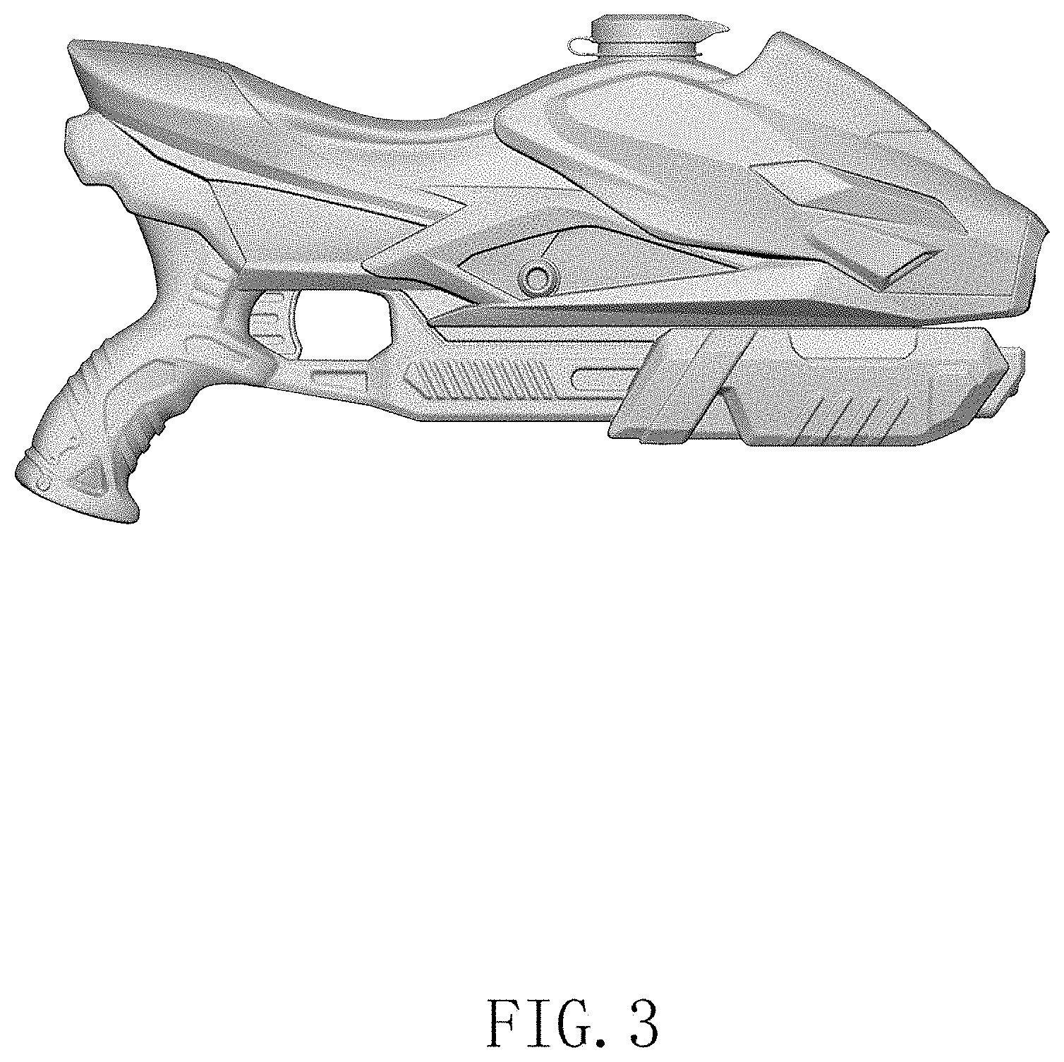 Patent USD1000542 Figure 3 – Water pistol