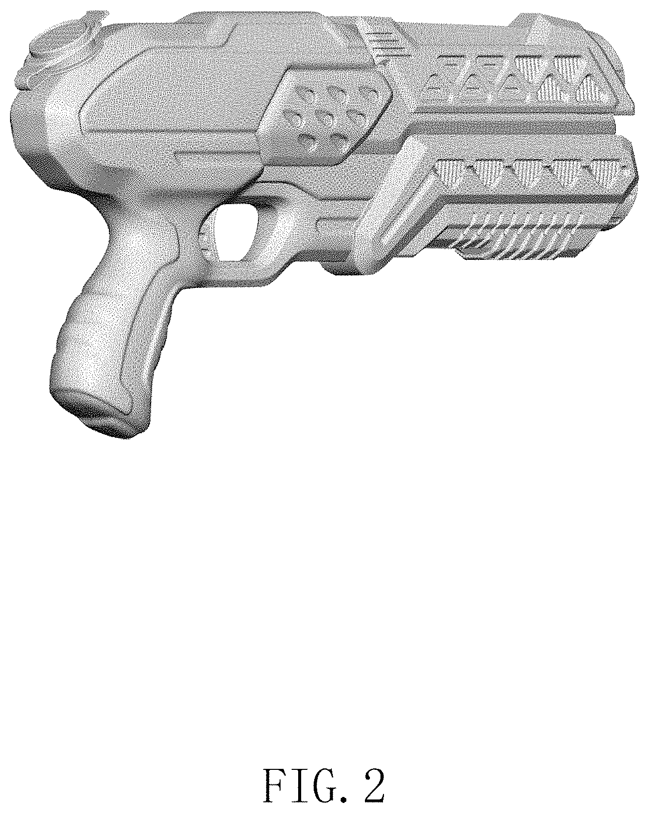 Patent USD1000543 Figure 2 – Water pistol