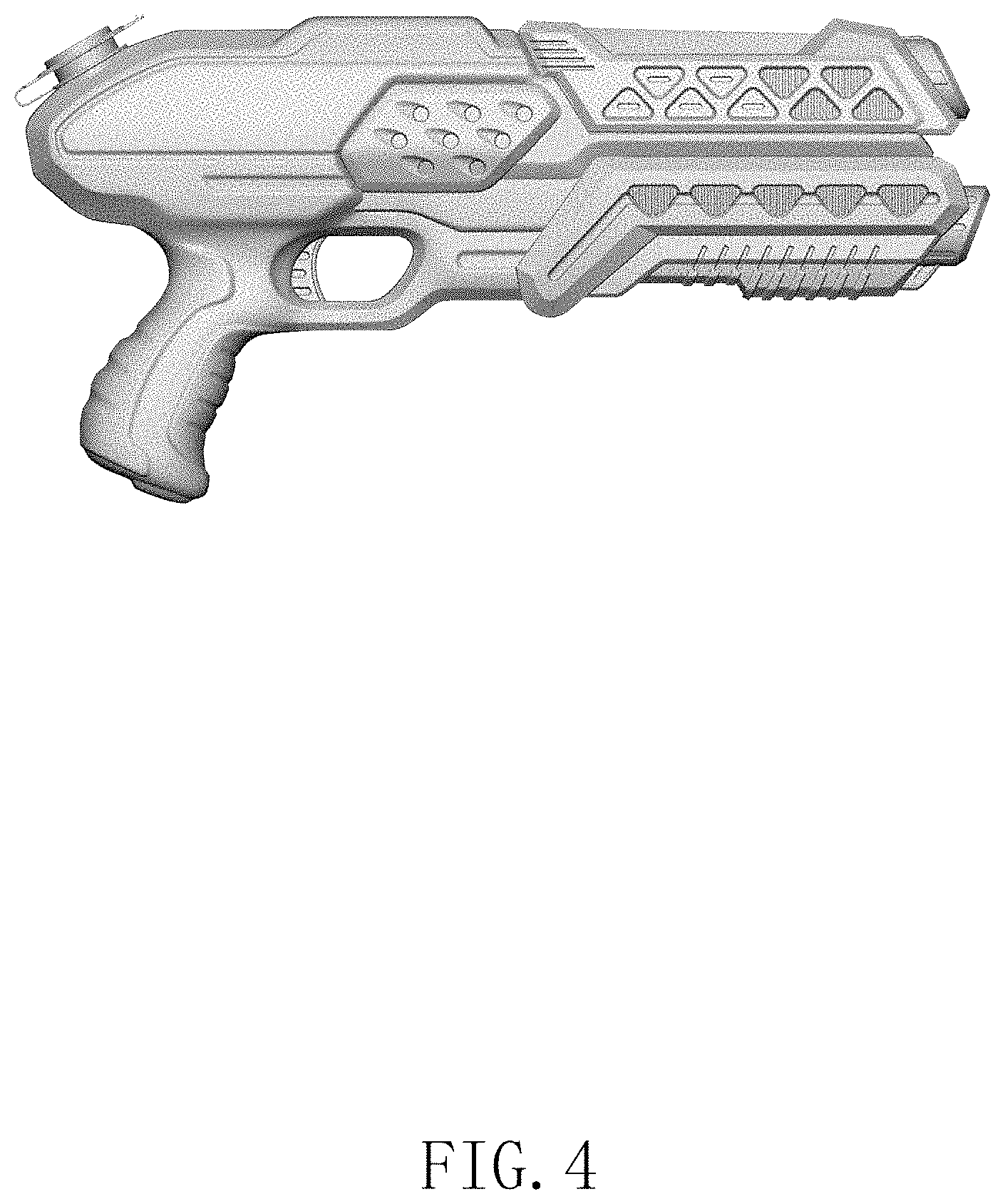 Patent USD1000543 Figure 4 – Water pistol