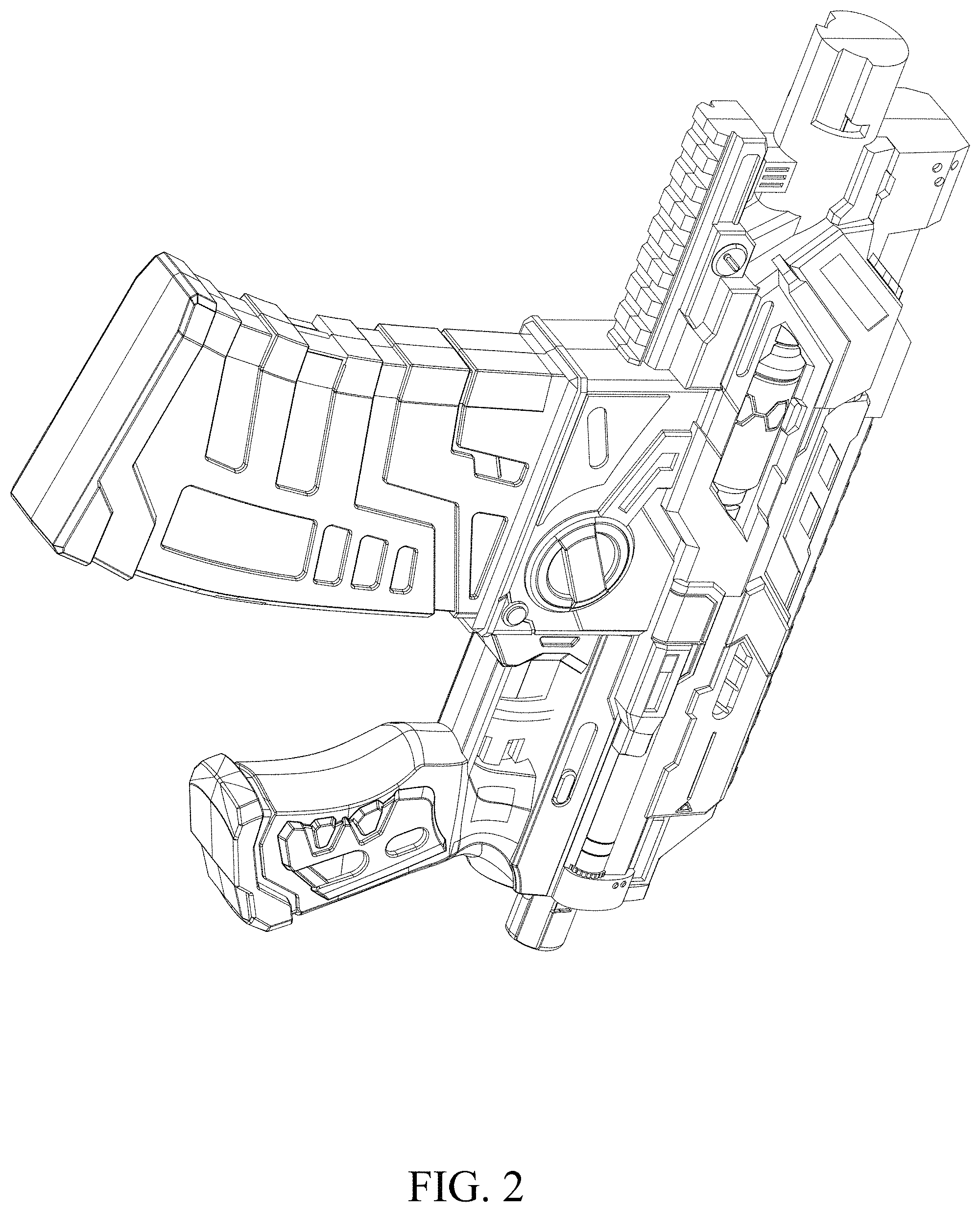 Patent USD1000544 Figure 2 – Game gun