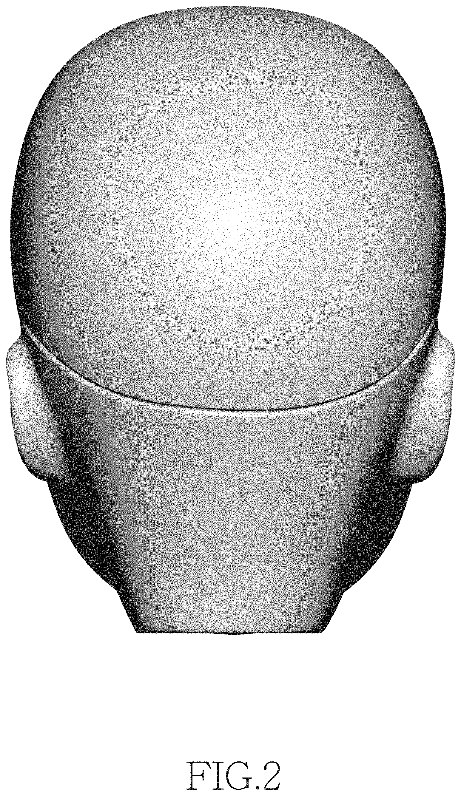 Patent USD1000547 Figure 2 – Doll head