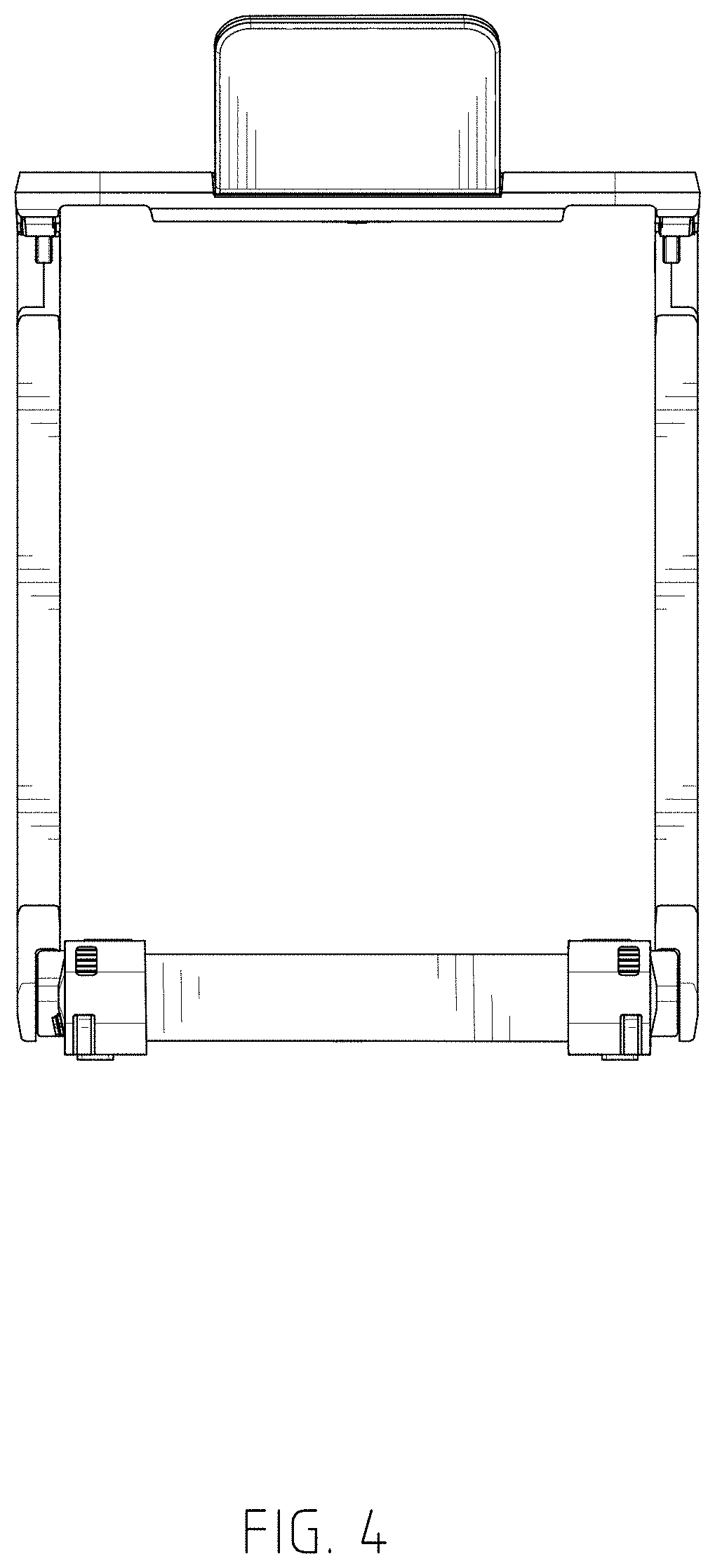 Patent USD1000548 Figure 4 – Treadmill