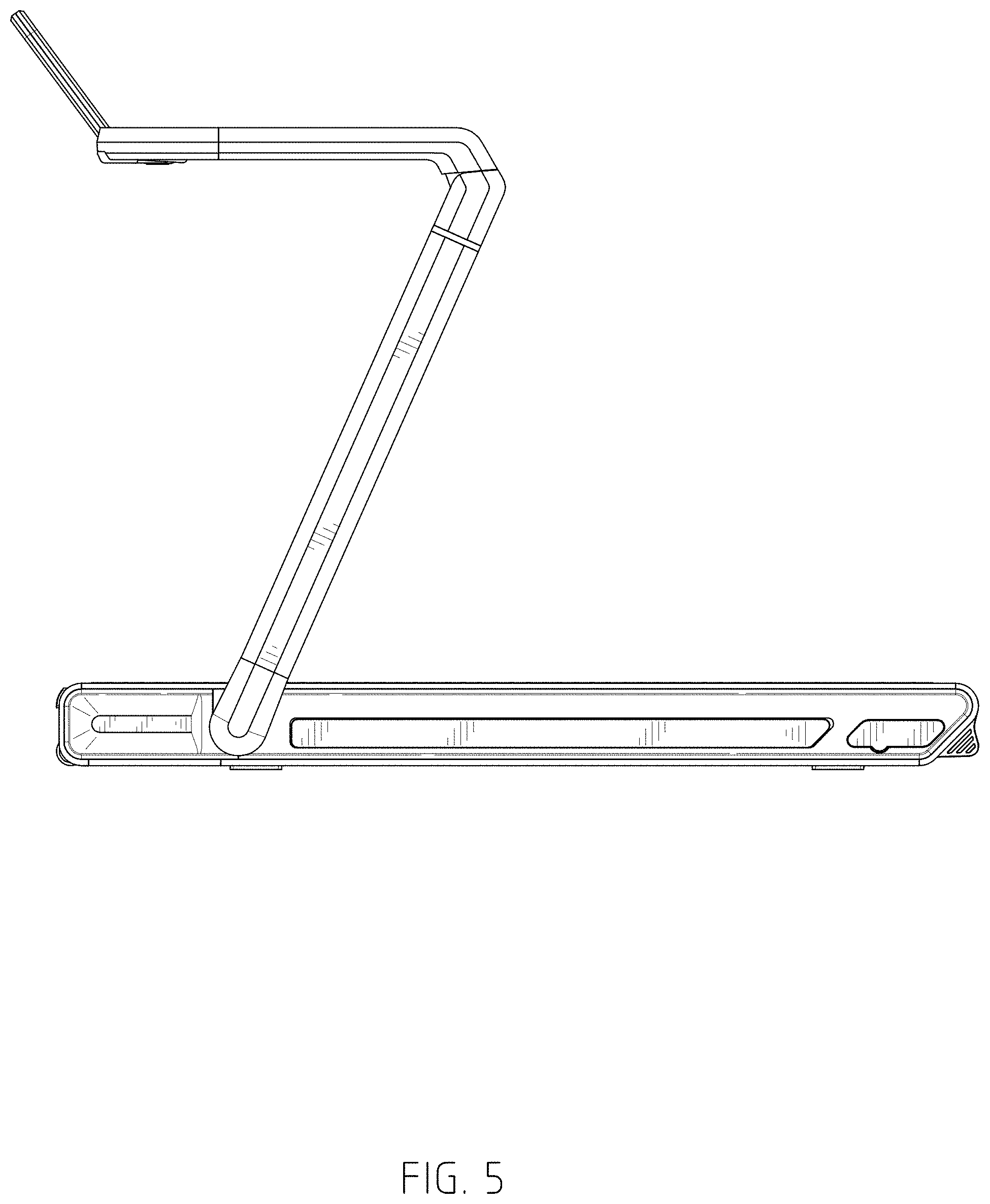 Patent USD1000548 Figure 5 – Treadmill