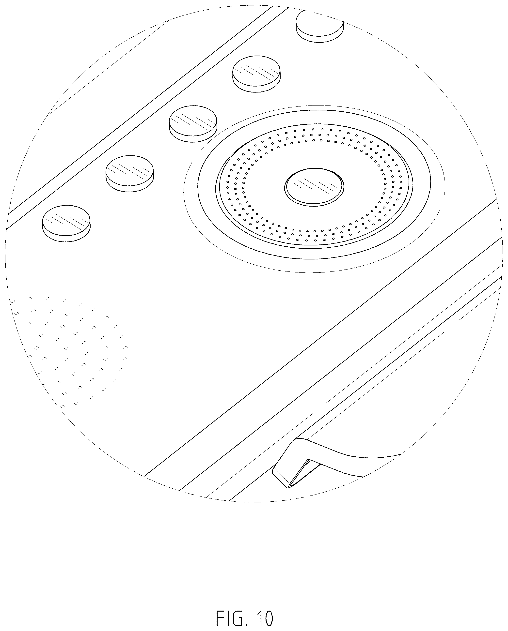 Patent USD1000548 Figure 10 – Treadmill