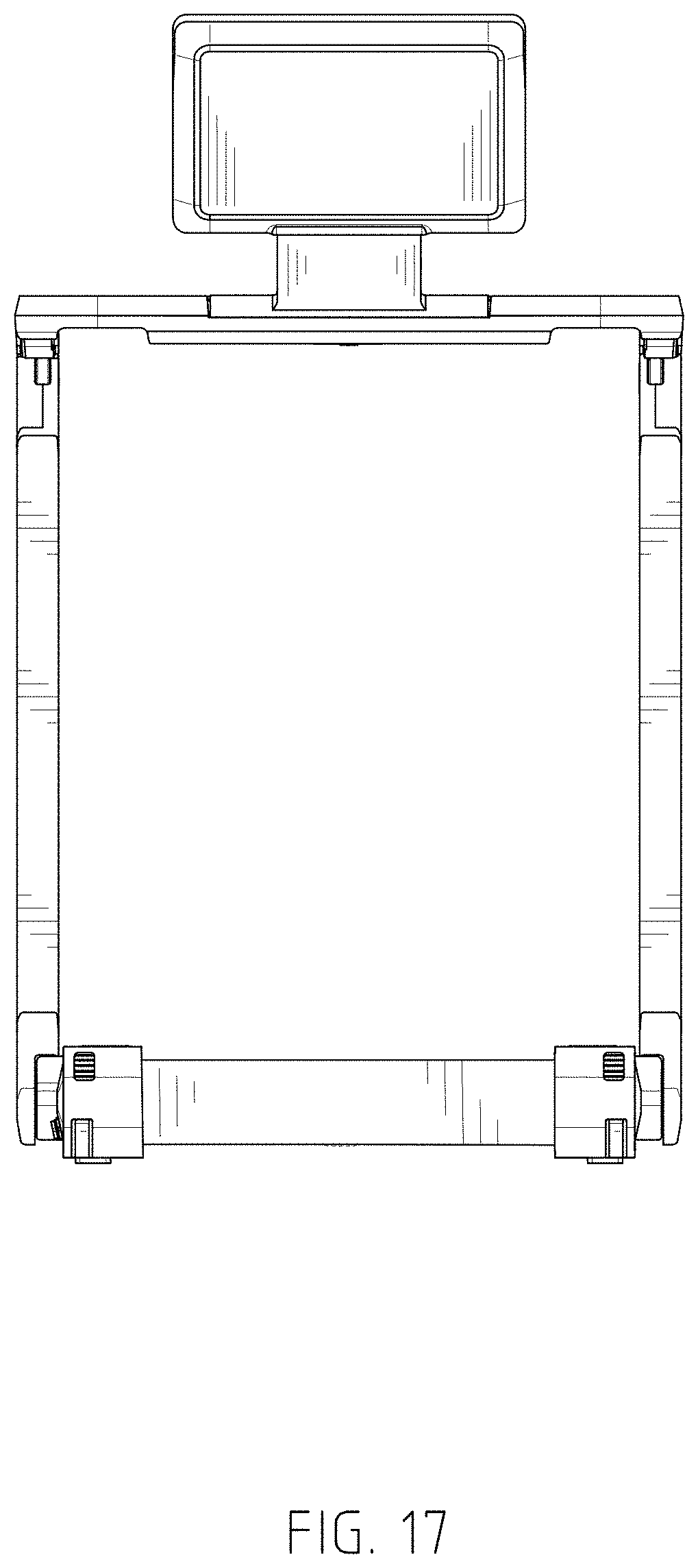 Patent USD1000548 Figure 17 – Treadmill