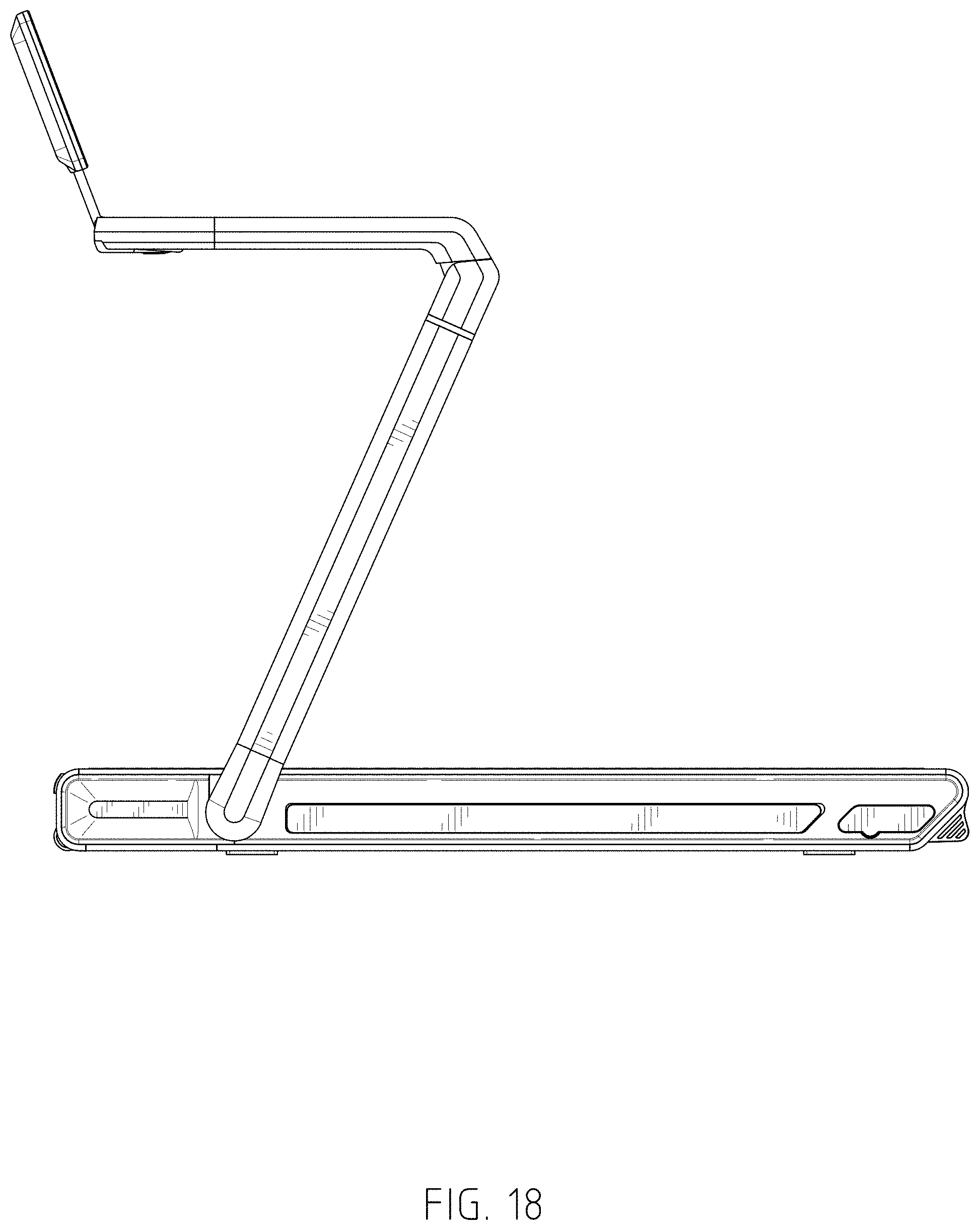 Patent USD1000548 Figure 18 – Treadmill