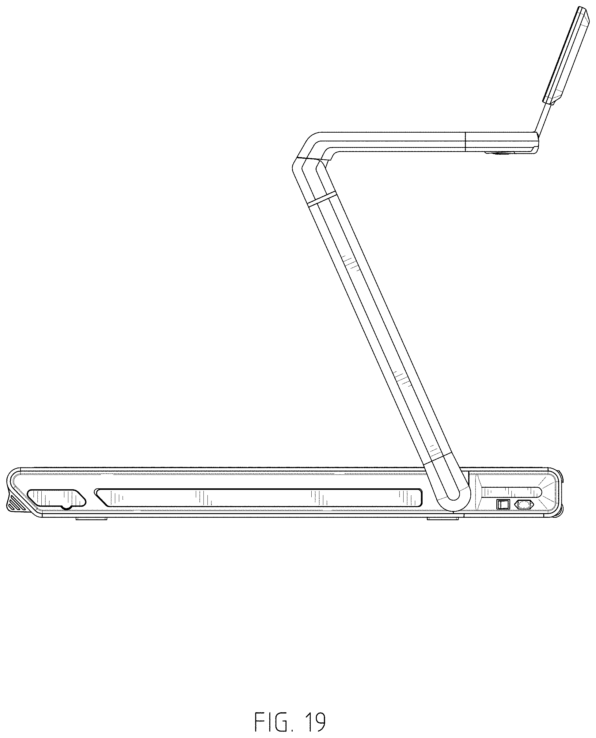 Patent USD1000548 Figure 19 – Treadmill