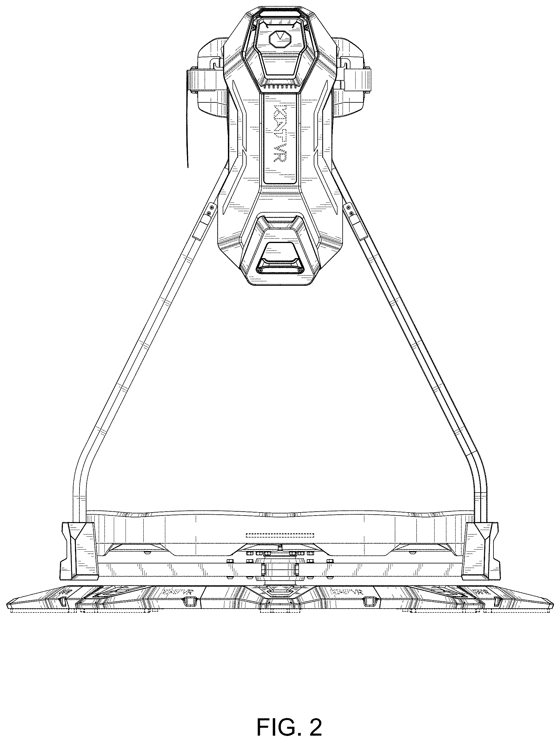 Patent USD1000549 Figure 2 – Omni-directional treadmill