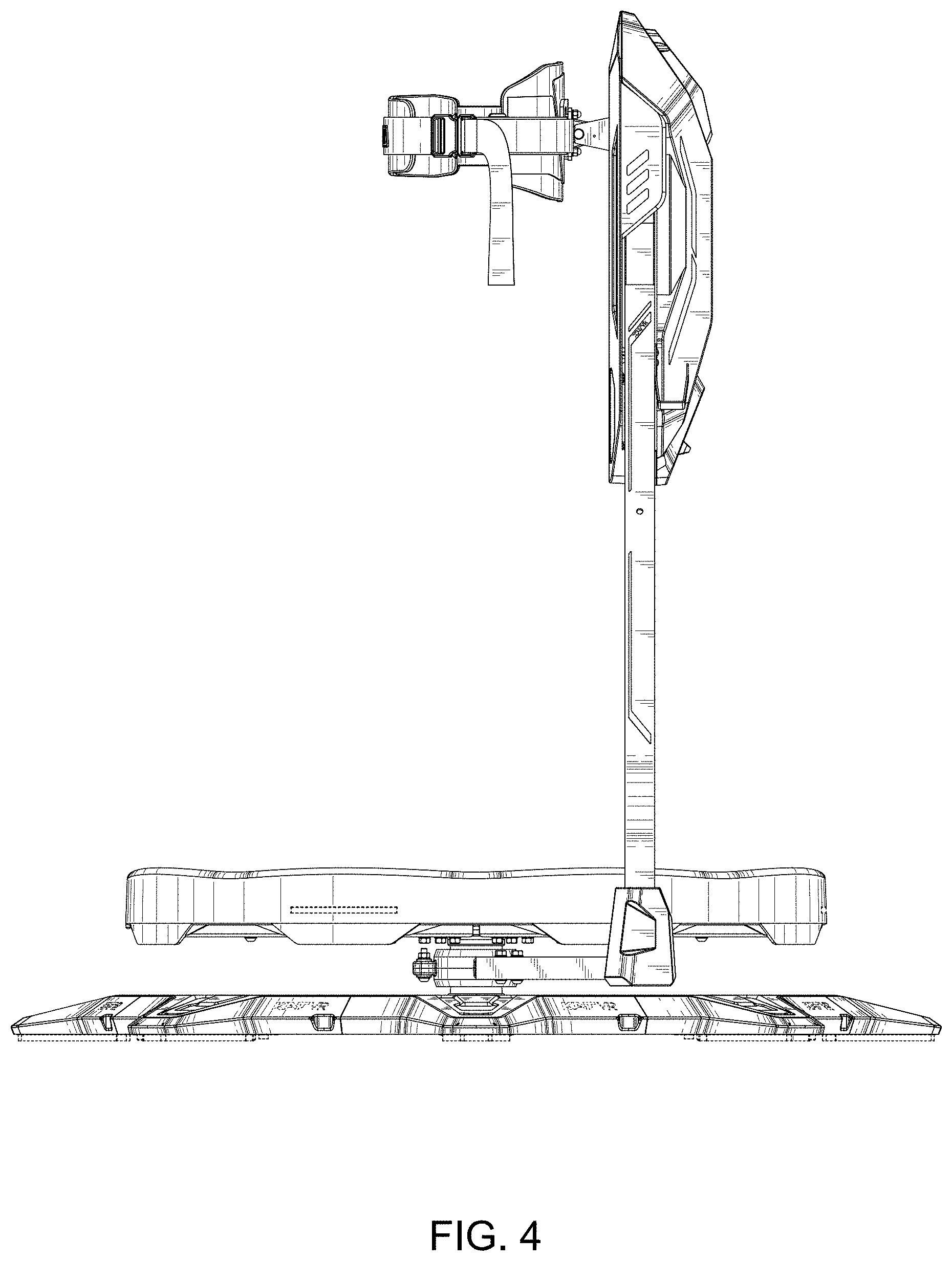 Patent USD1000549 Figure 4 – Omni-directional treadmill