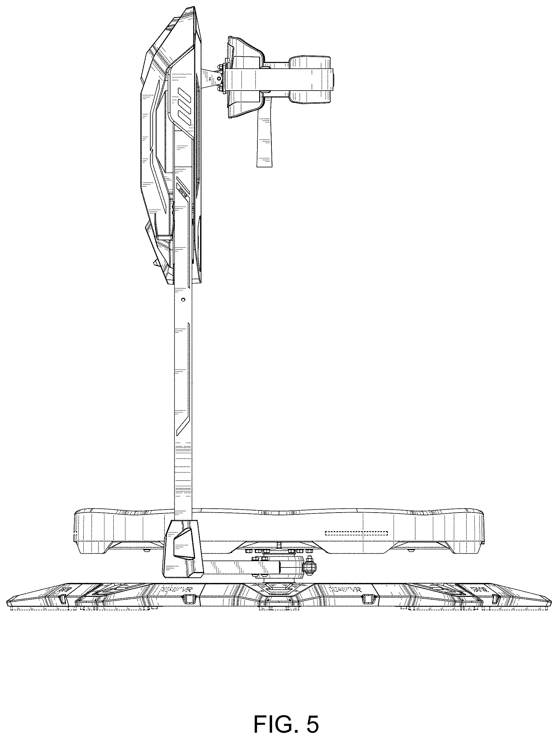 Patent USD1000549 Figure 5 – Omni-directional treadmill