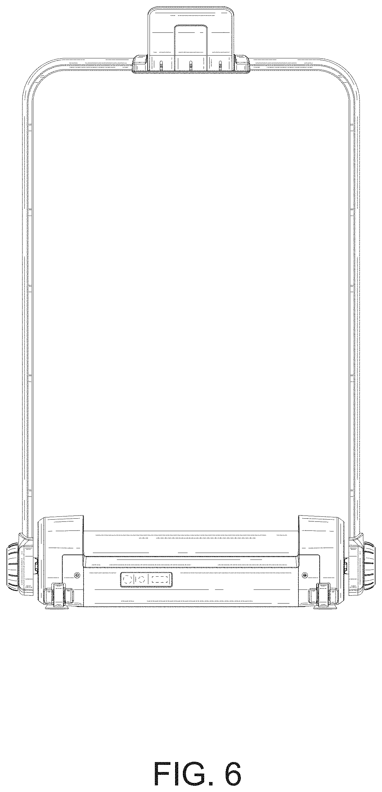 Patent USD1000550 Figure 6 – Treadmill