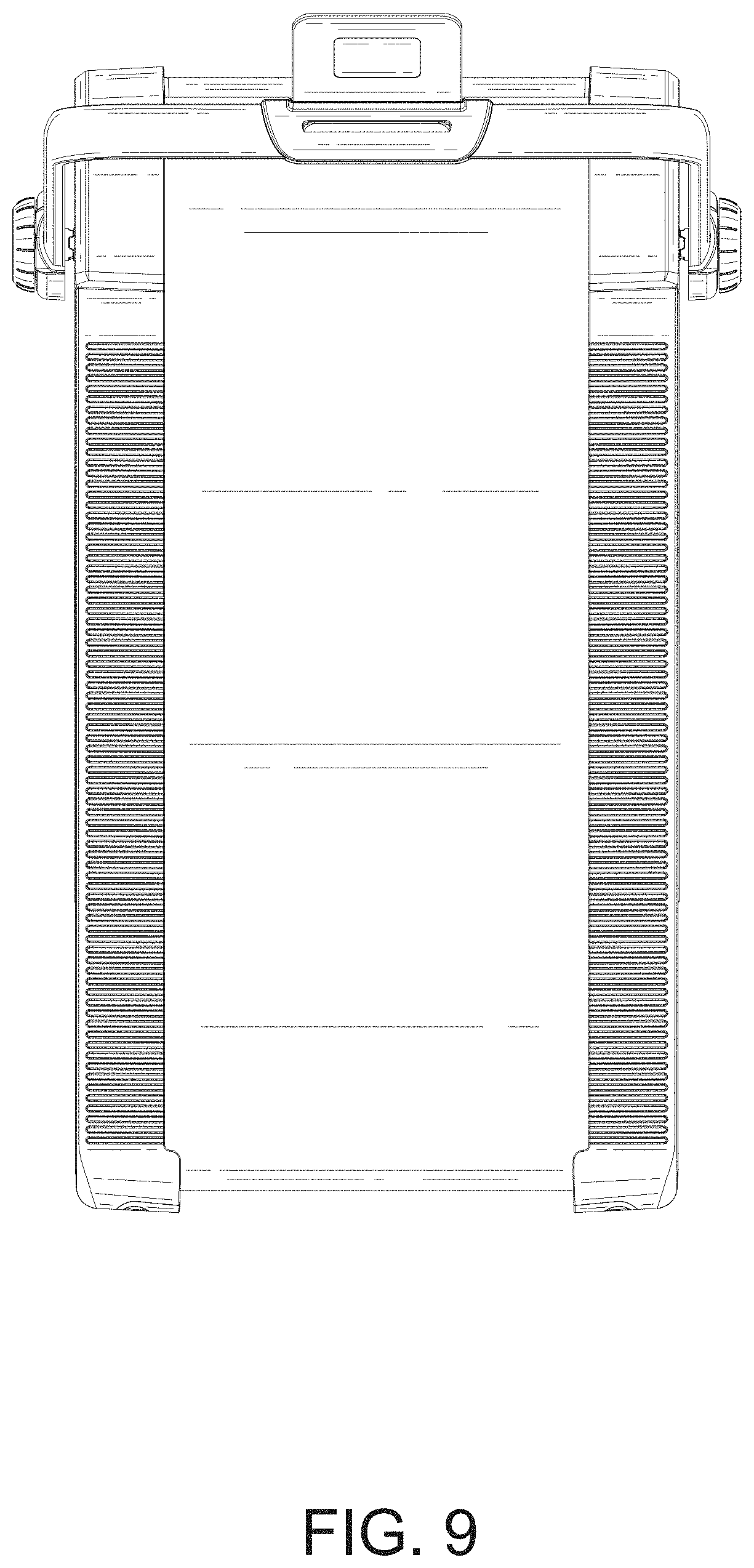 Patent USD1000550 Figure 9 – Treadmill