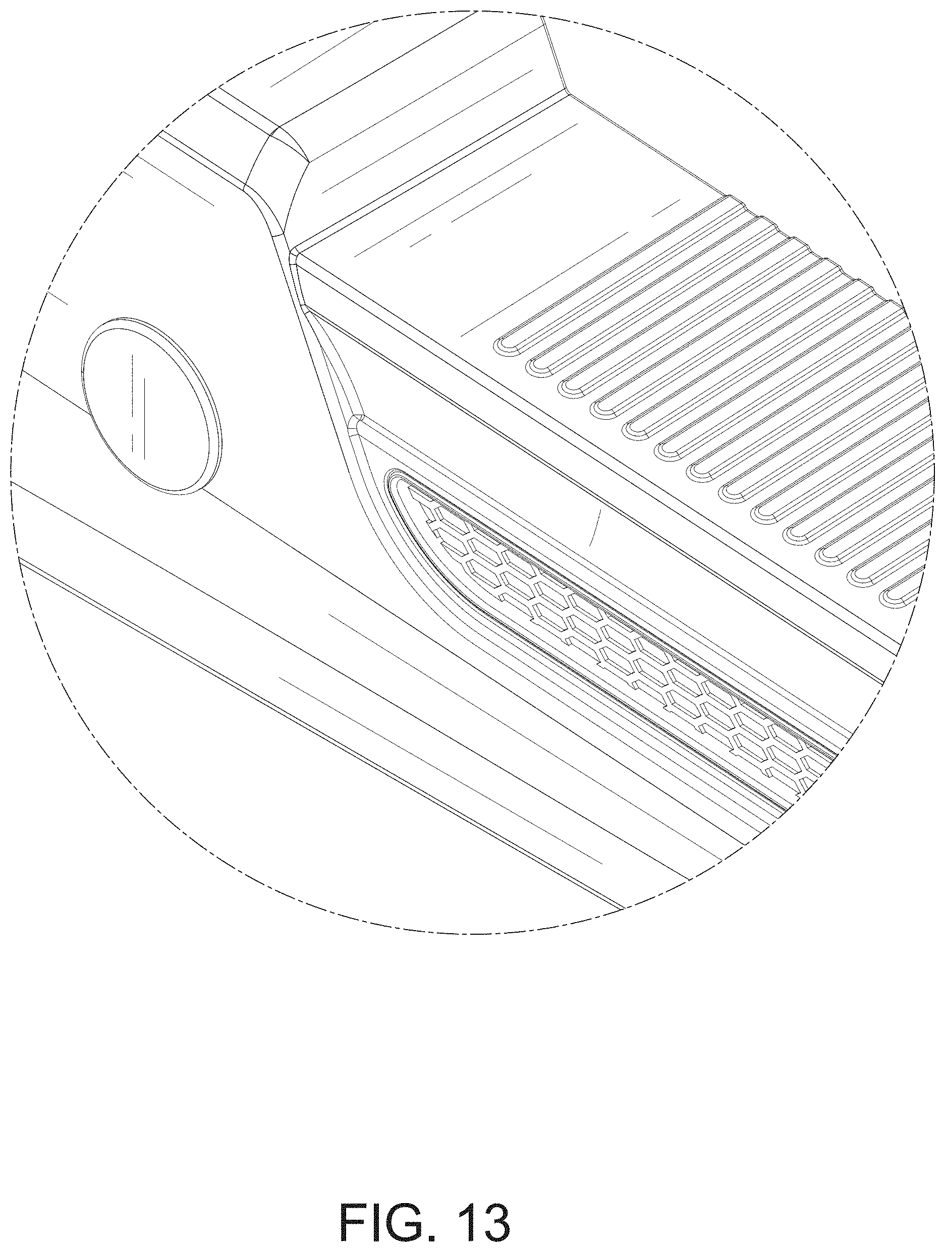 Patent USD1000550 Figure 13 – Treadmill