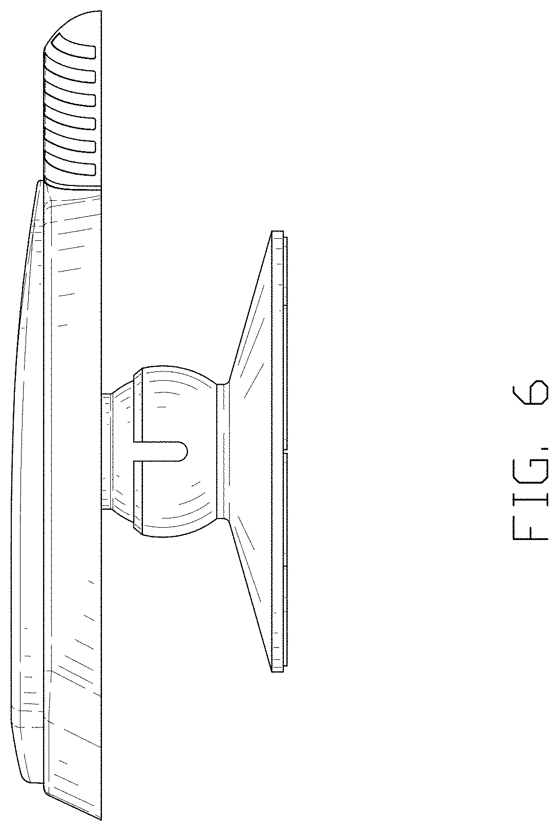 Patent USD1000554 Figure 6 – Planking platform with base