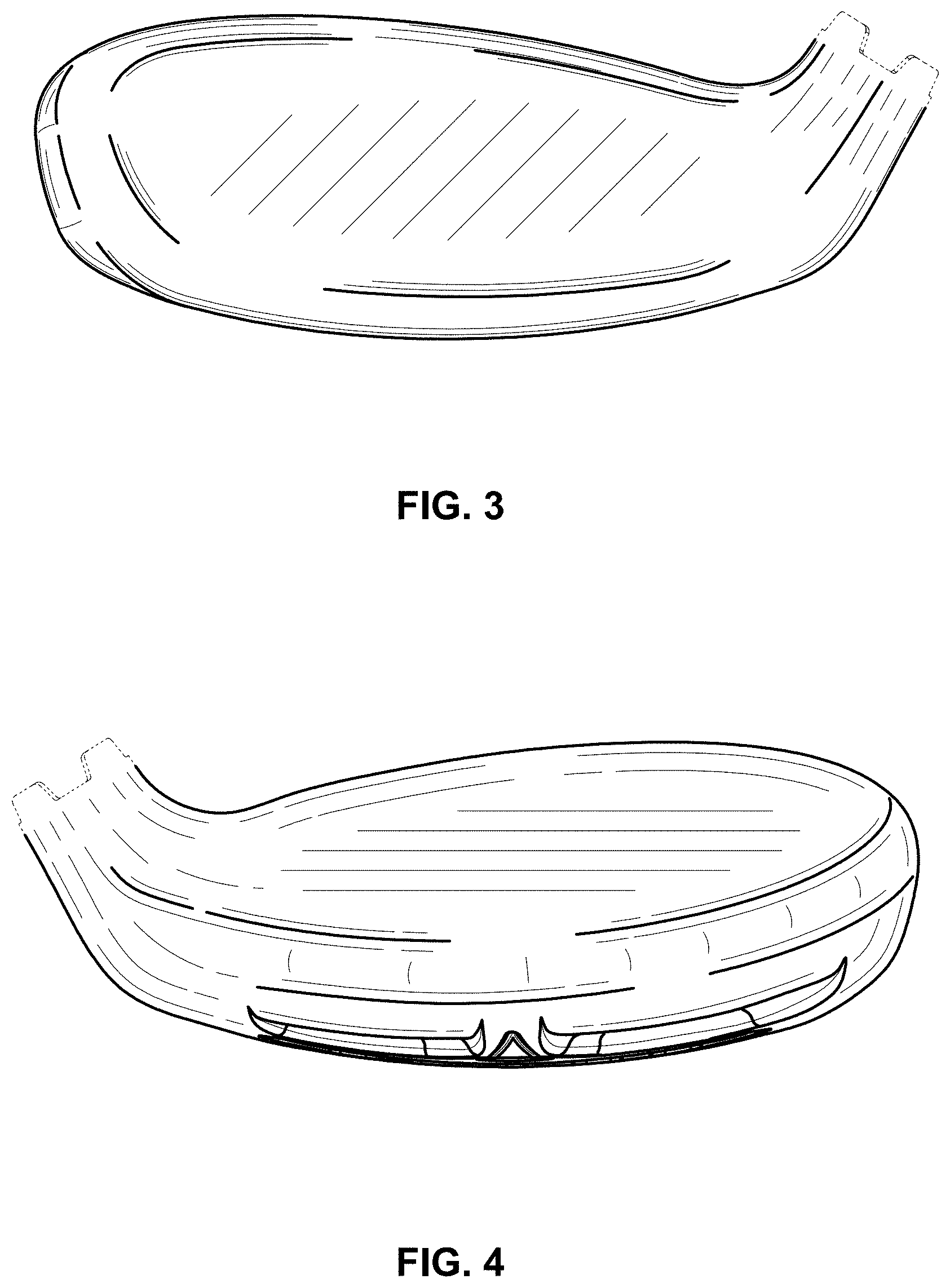 Patent USD1000556 Figure 3 – Golf club head