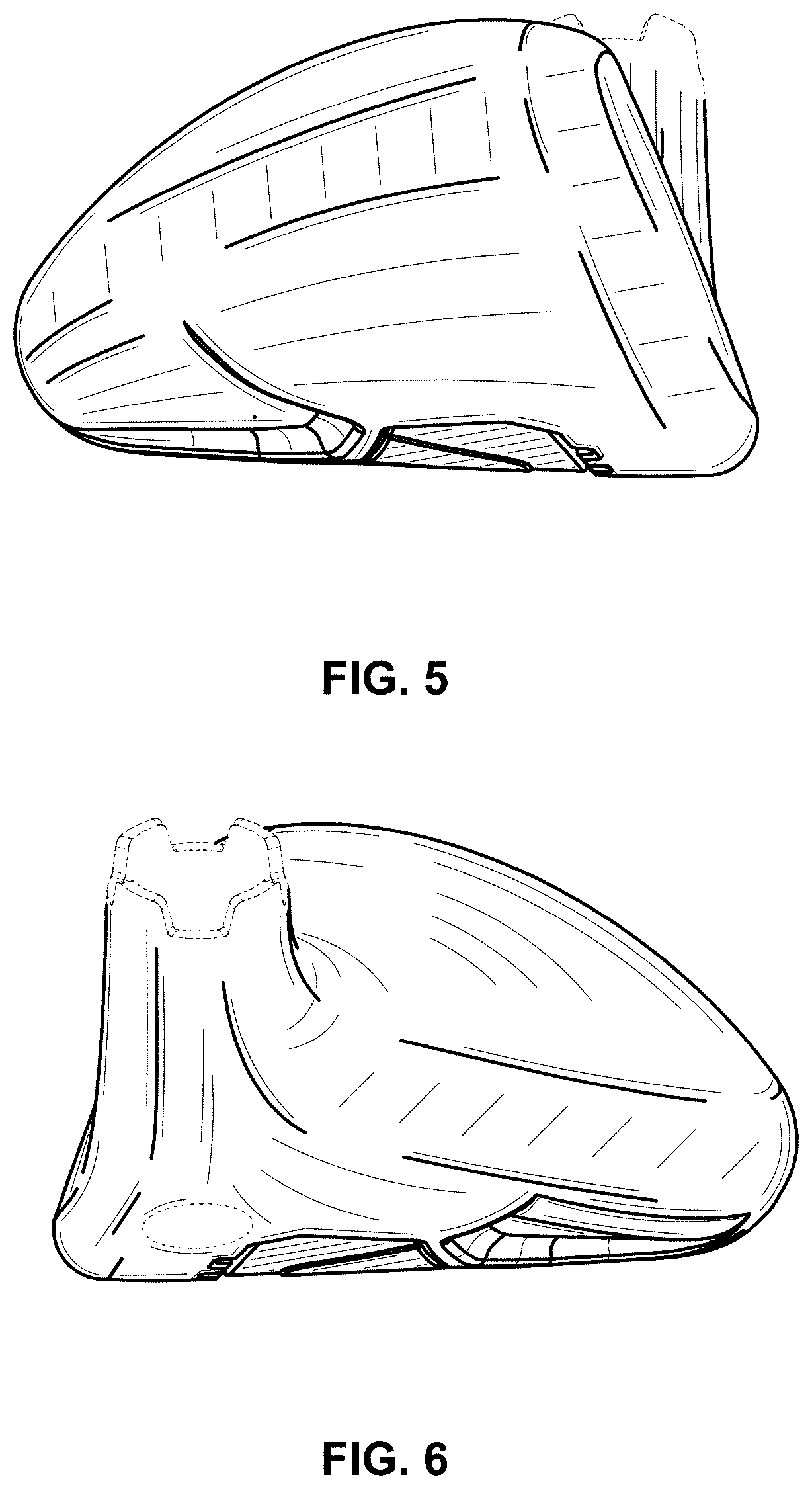 Patent USD1000556 Figure 4 – Golf club head