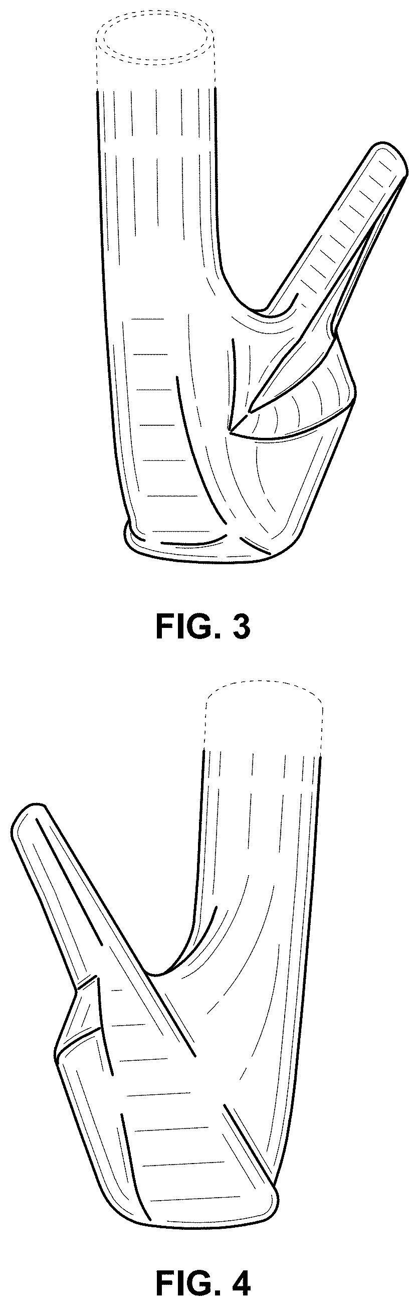 Patent USD1000558 Figure 3 – Iron golf club head
