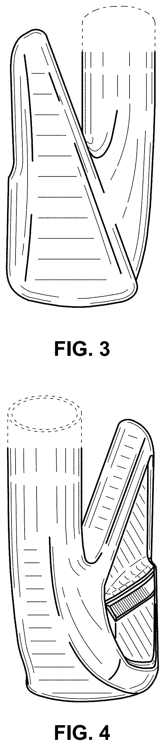 Patent USD1000559 Figure 3 – Iron golf club head